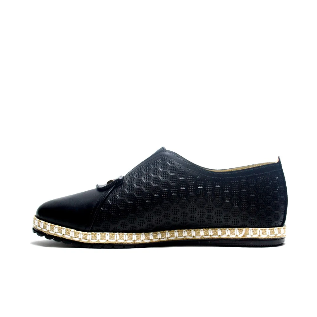 BLACK Mesh-Textile Side-Logo Lace-up Running Athletic Shoes for Women ,Scarpa Model B864 - Image 3