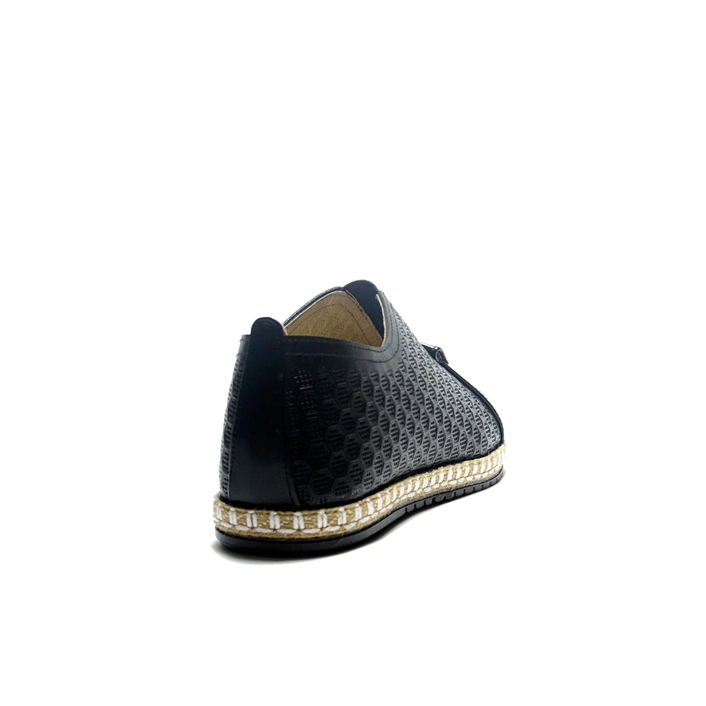 BLACK Mesh-Textile Side-Logo Lace-up Running Athletic Shoes for Women ,Scarpa Model B864 - Image 4