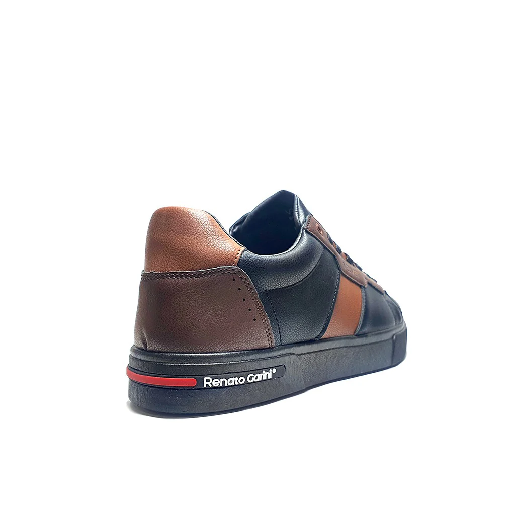 Scarpaa Comfartable Fashion Sneakers model BO-15 BLACK - Image 4