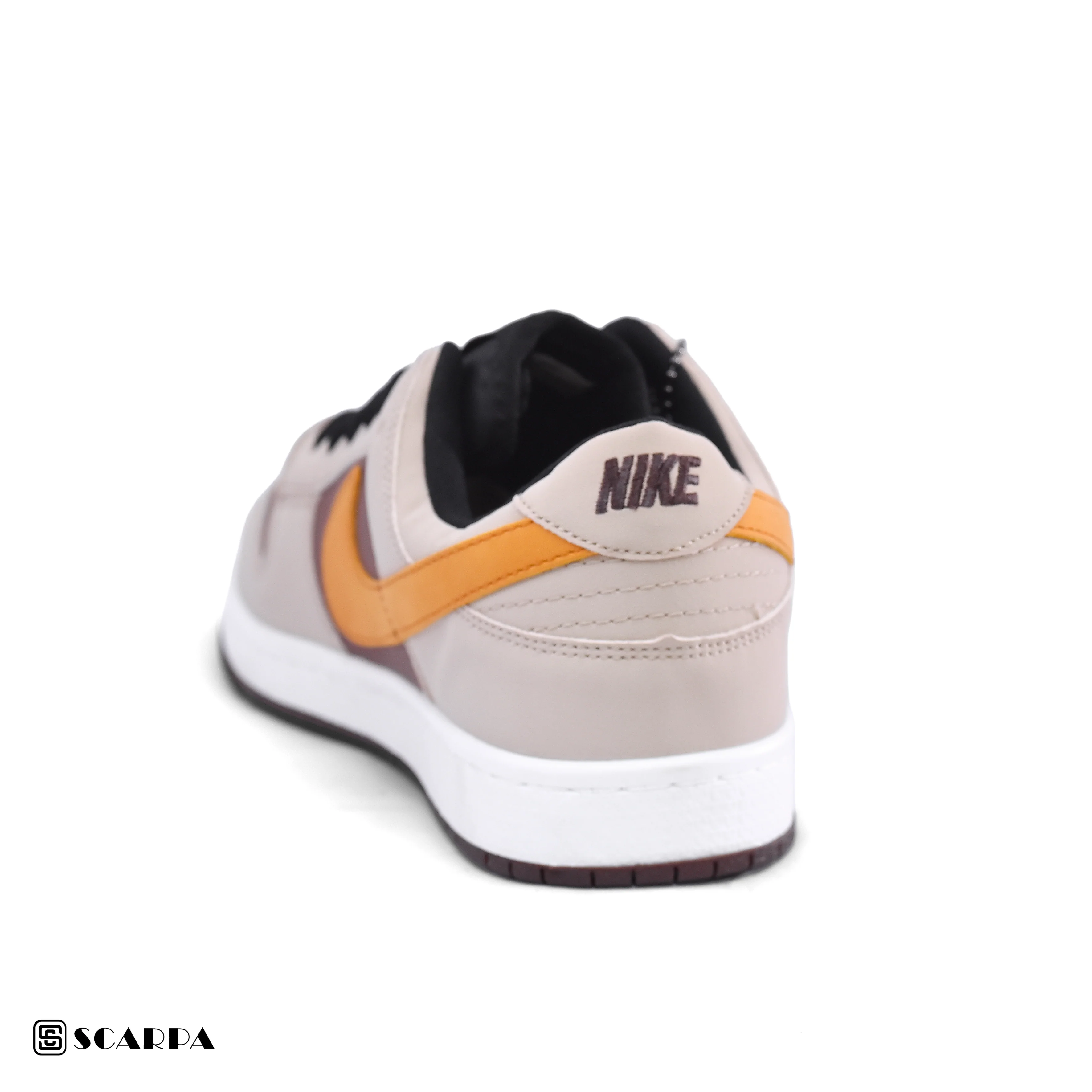 New comfartable Fashion Sneakers with  BEIGE&BROWEN Color ,Scarpa Model SB - Image 4