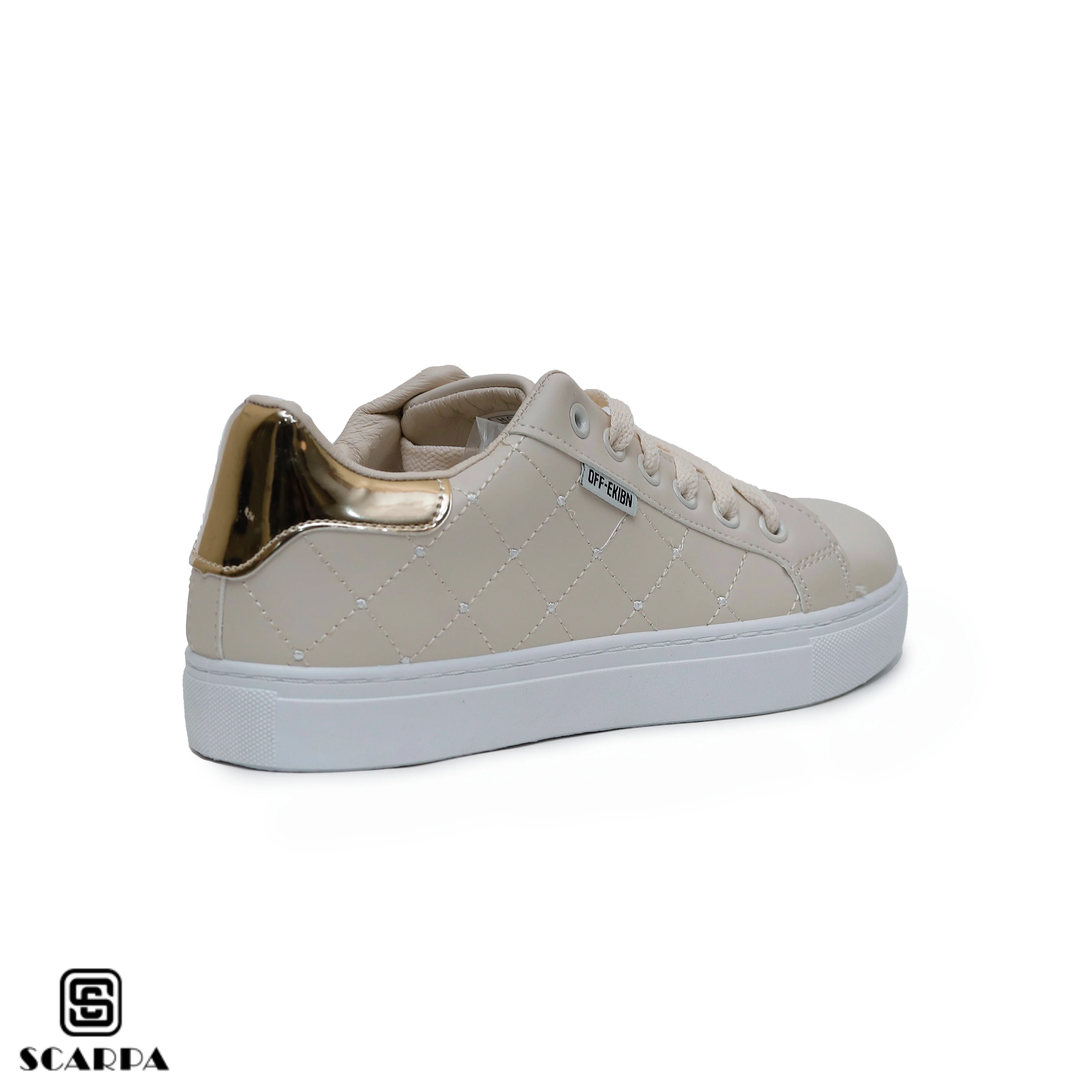 New comfartable Fashion Sneakers with BEIGE Color ,Model H306 - Image 4