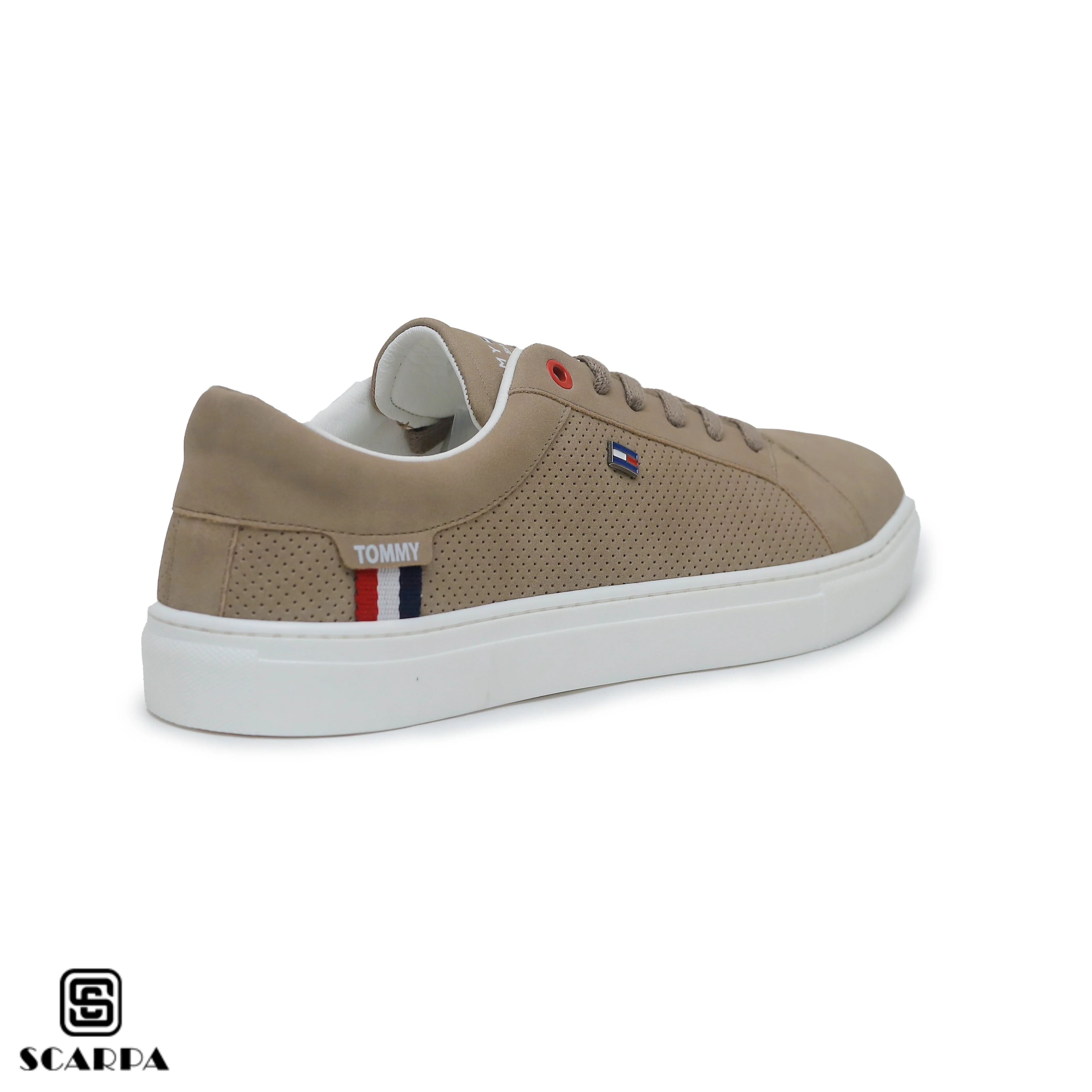 New comfartable Fashion Sneakers with BEIGE Color ,Scarpa Model V160 - Image 4