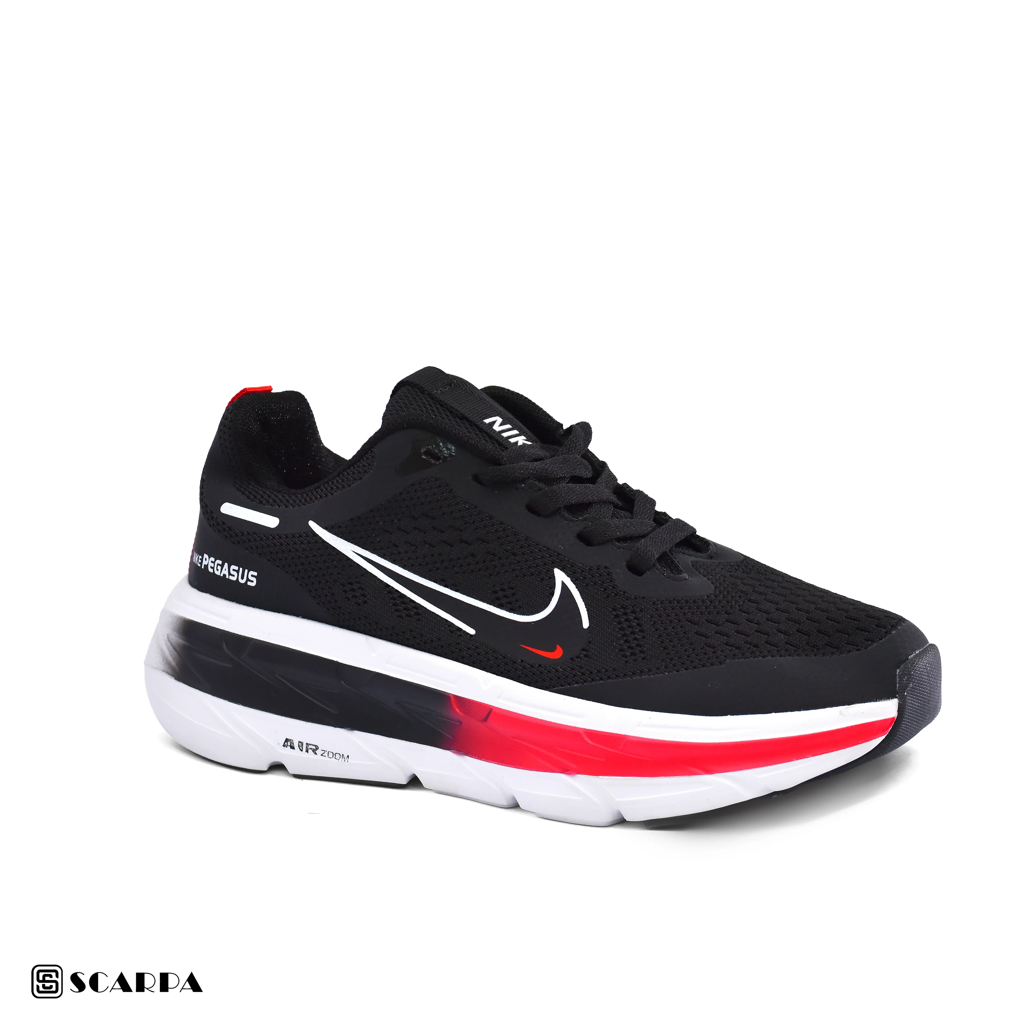 New comfartable Fashion Sneakers with BLACK&WHITE Color ,Scarpa Model NIKE YZ25 - Image 2