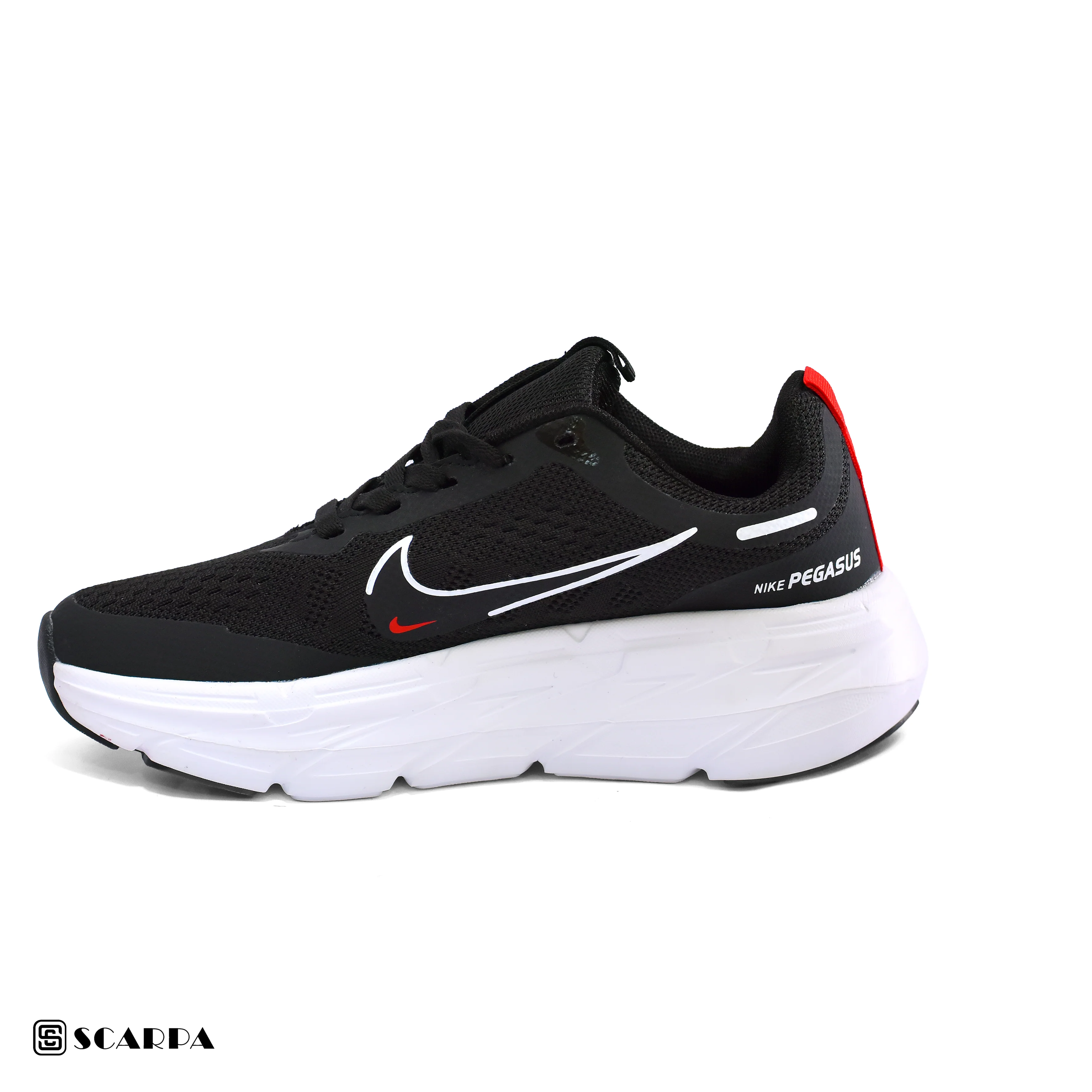 New comfartable Fashion Sneakers with BLACK&WHITE Color ,Scarpa Model NIKE YZ25 - Image 3