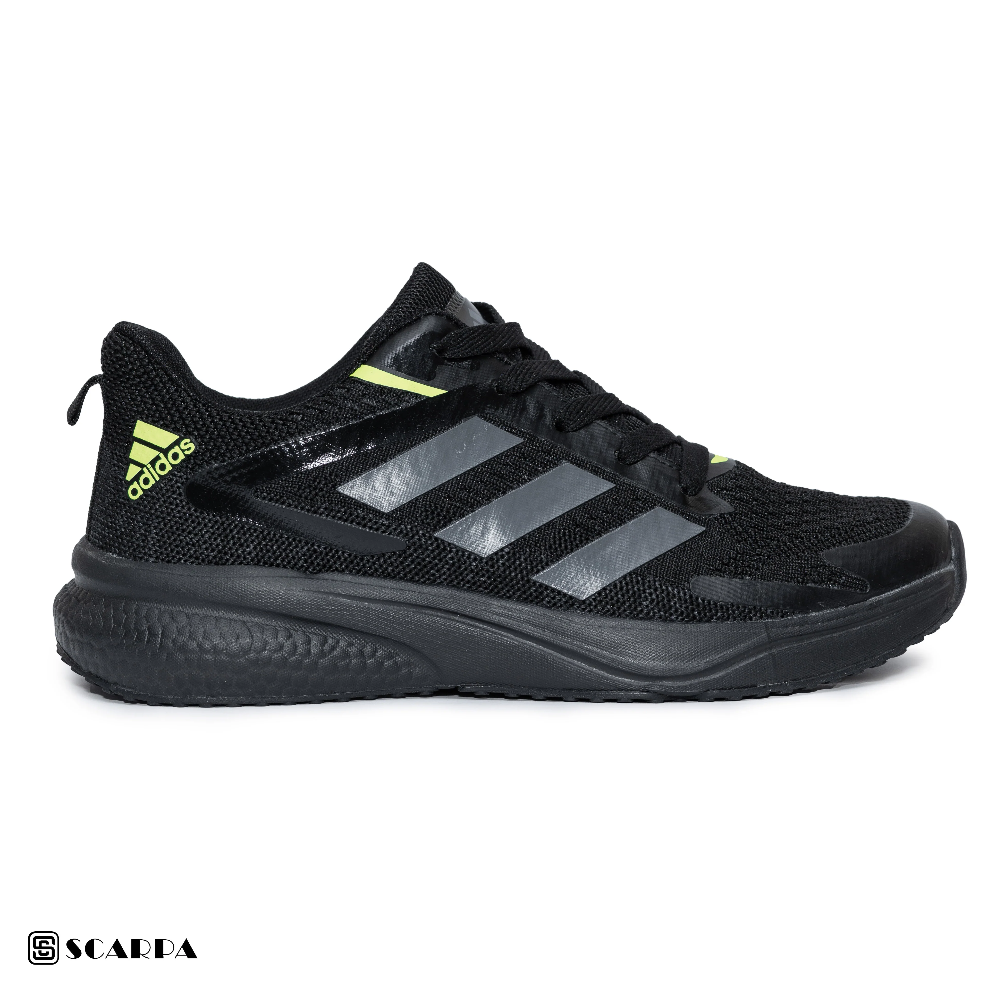 New comfartable Fashion Sneakers with BLACK Color ,Scarpa Model ADD.HM - Image 2