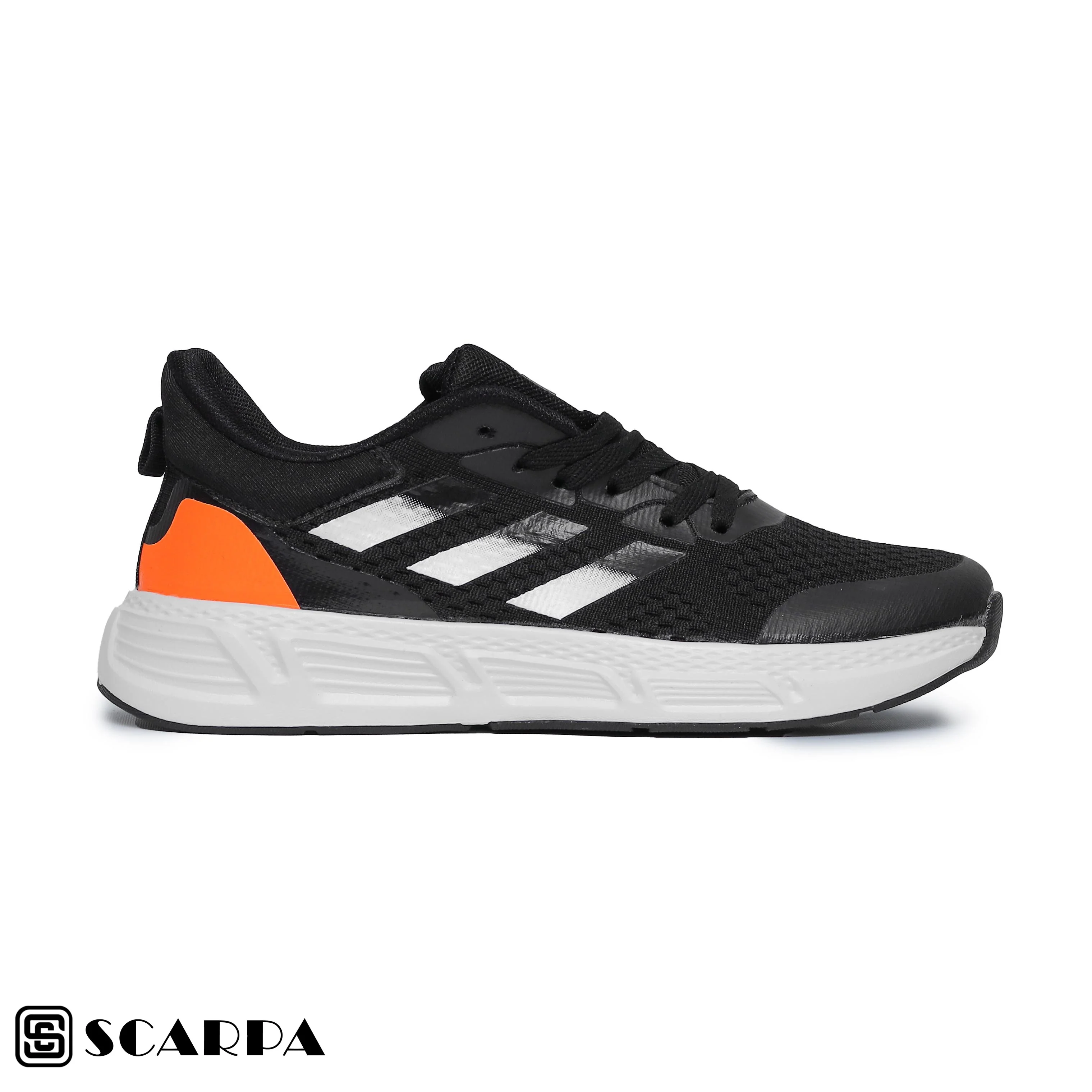 New comfartable Fashion Sneakers with BLACK Color ,Scarpa Model ADD .HM - Image 2