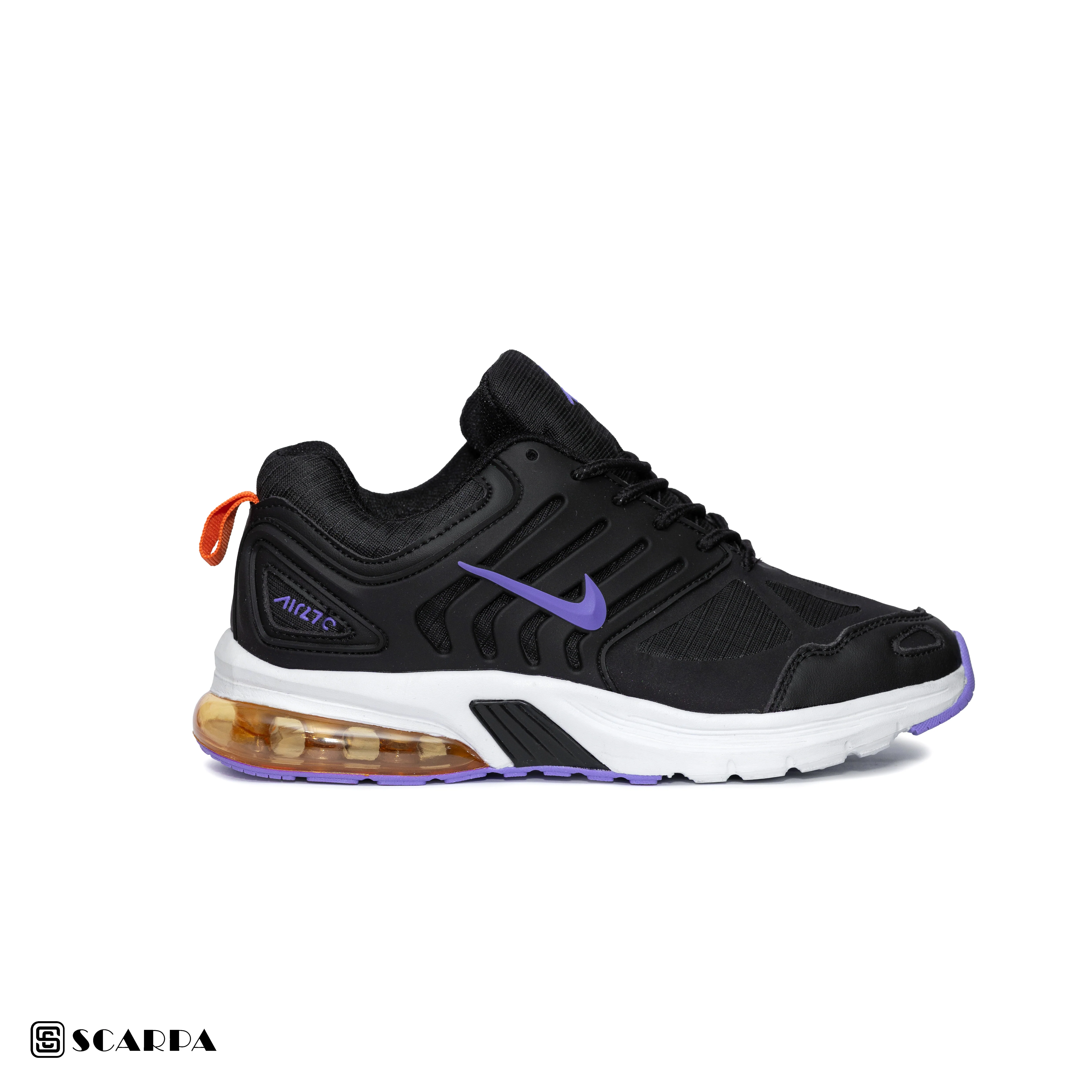 New comfartable Fashion Sneakers with BLACK Color ,Scarpa Model AIR 270 - Image 2