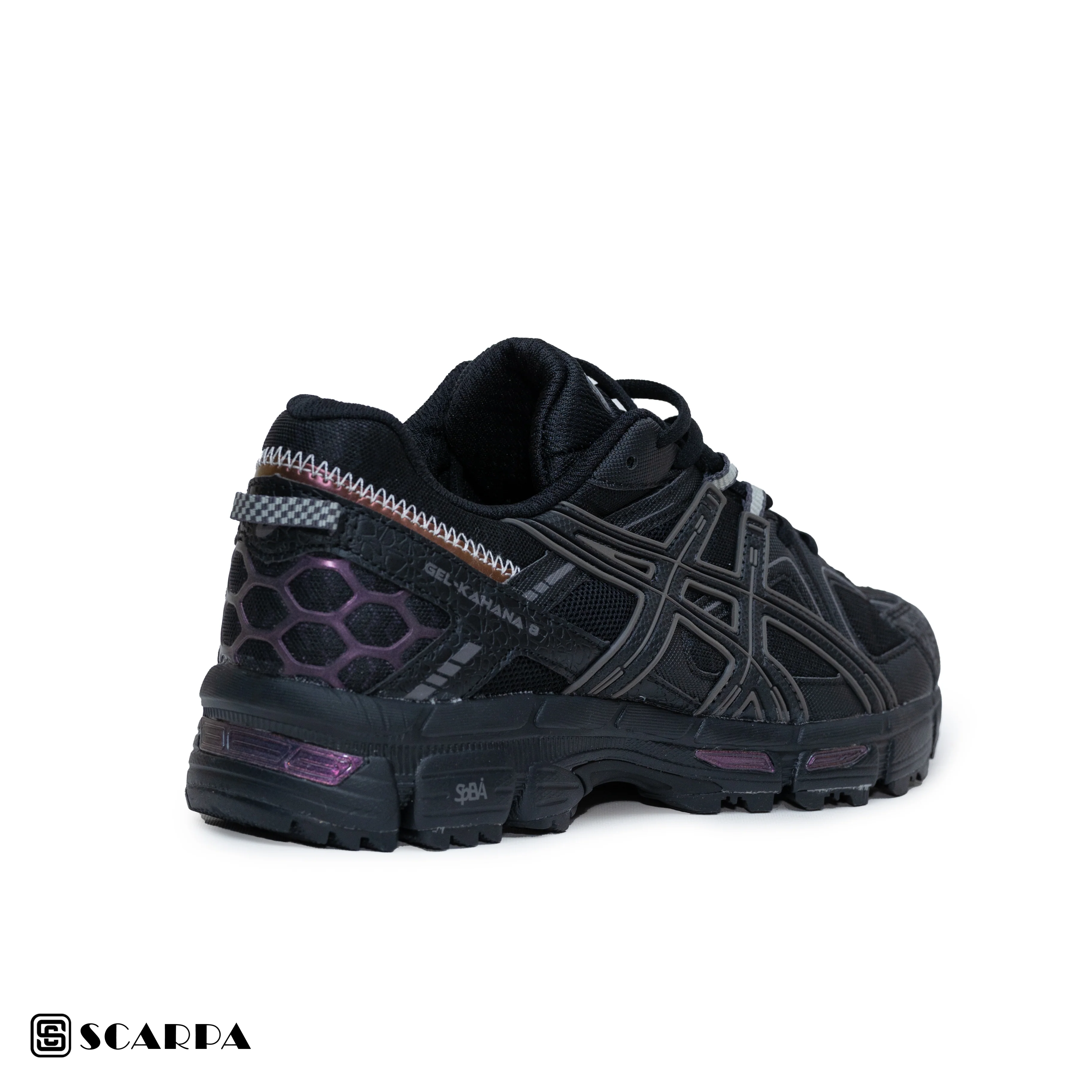 New comfartable Fashion Sneakers with BLACK Color ,Scarpa Model Asics - Image 5