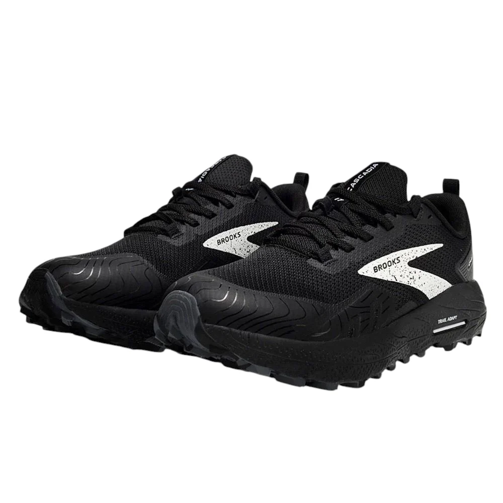 New comfartable Fashion Sneakers with BLACK Color ,Scarpa Model BROOKS - Image 2