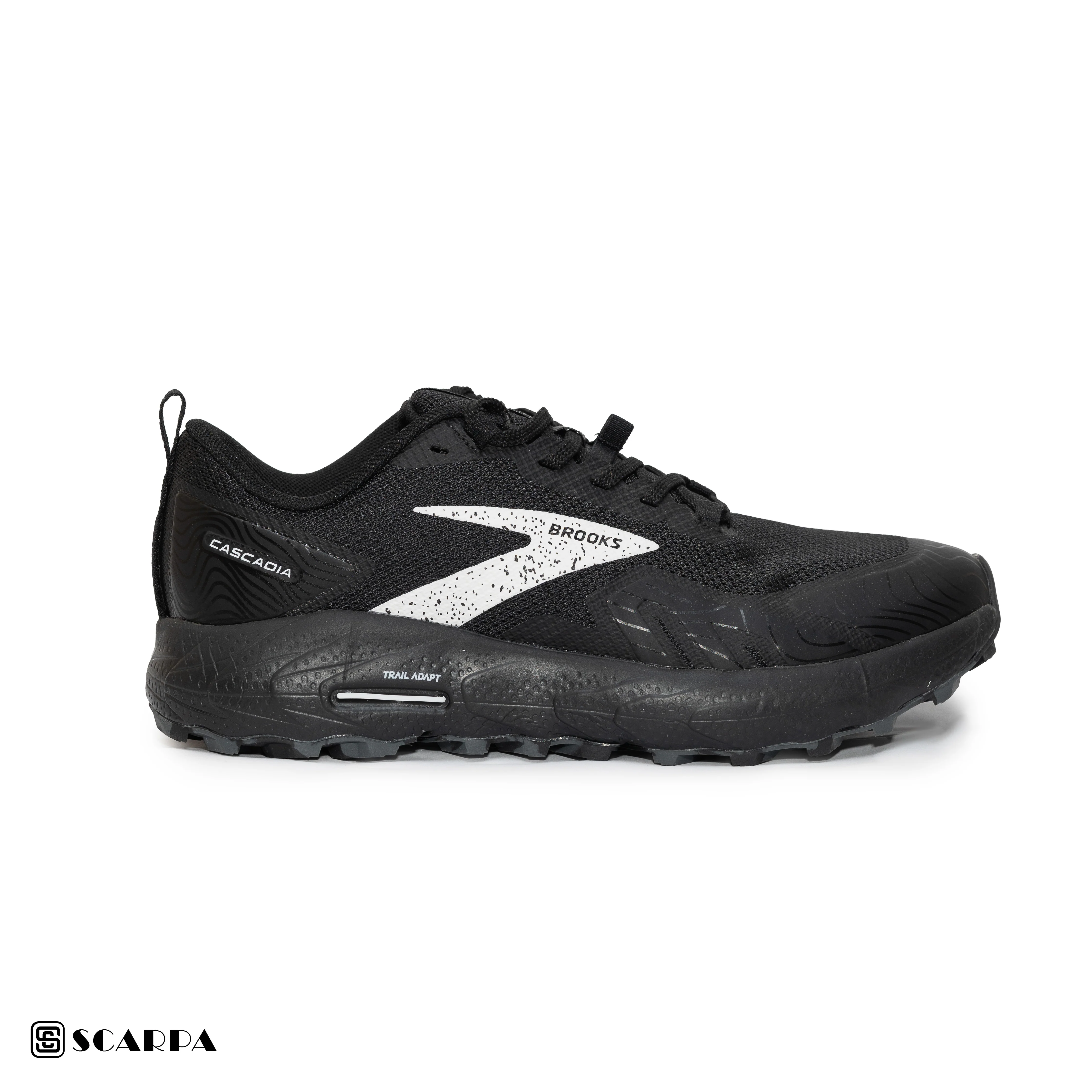 New comfartable Fashion Sneakers with BLACK Color ,Scarpa Model BROOKS - Image 3
