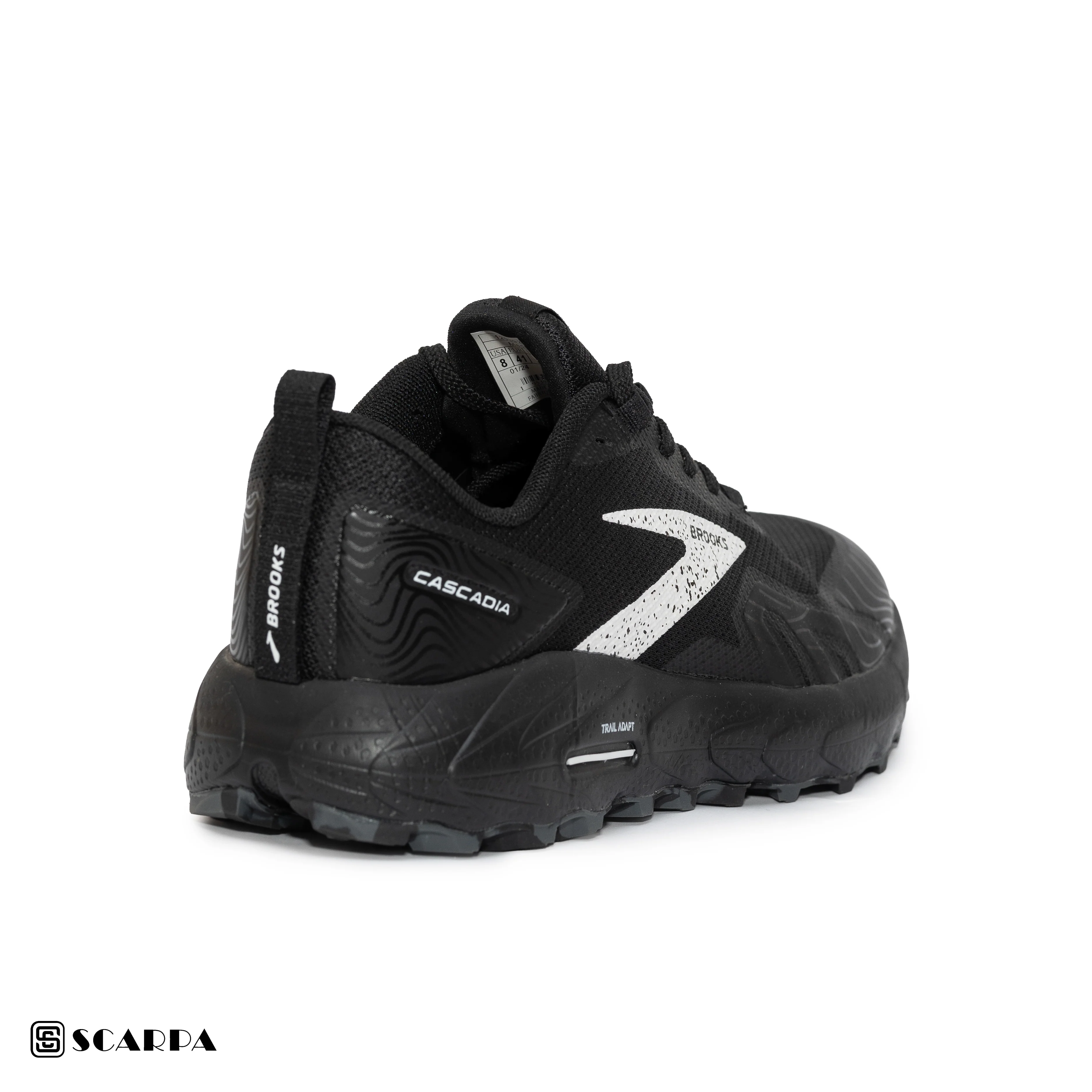 New comfartable Fashion Sneakers with BLACK Color ,Scarpa Model BROOKS - Image 5