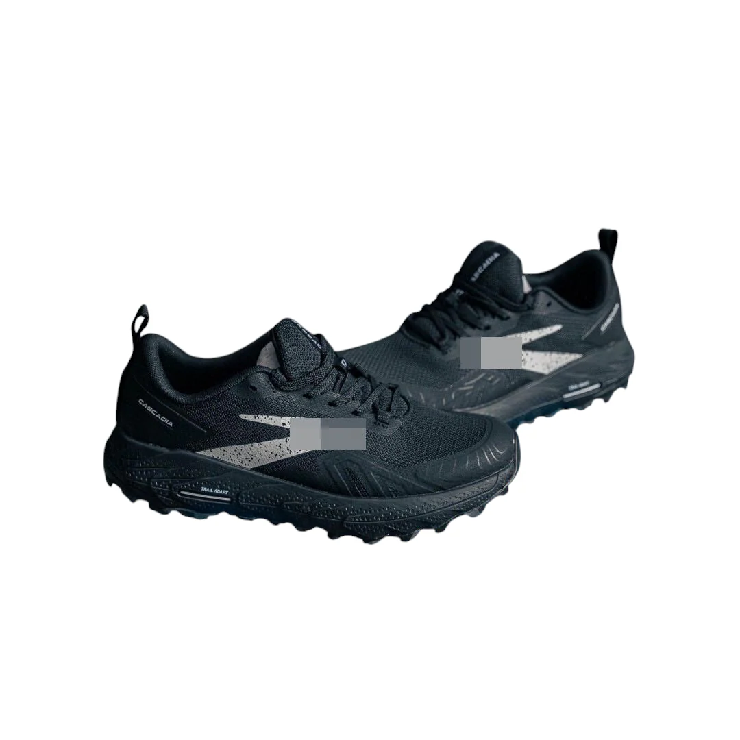 New comfartable Fashion Sneakers with BLACK Color ,Scarpa Model BROOKS - Image 6