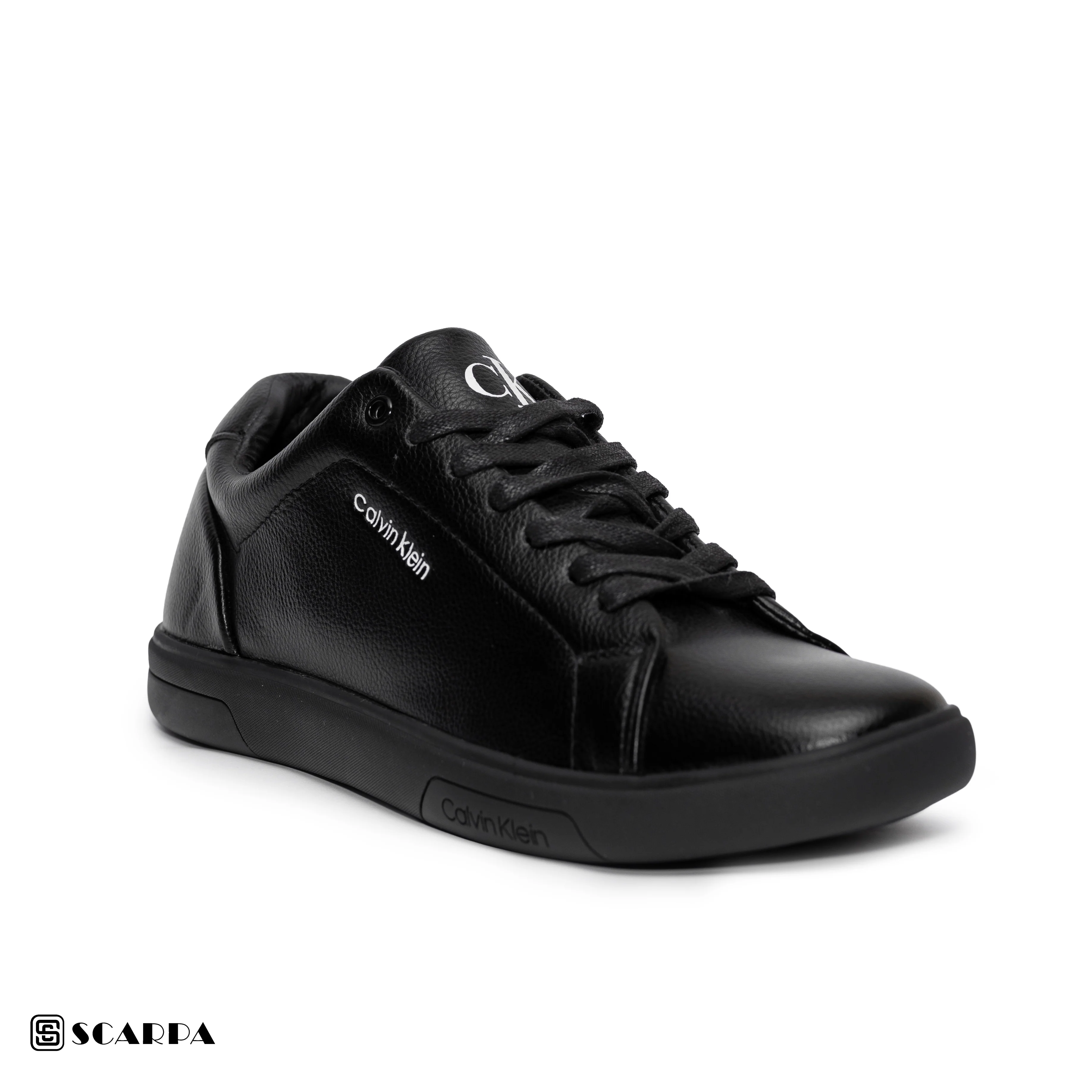 New comfartable Fashion Sneakers with BLACK Color ,Scarpa Model Calvin Klein