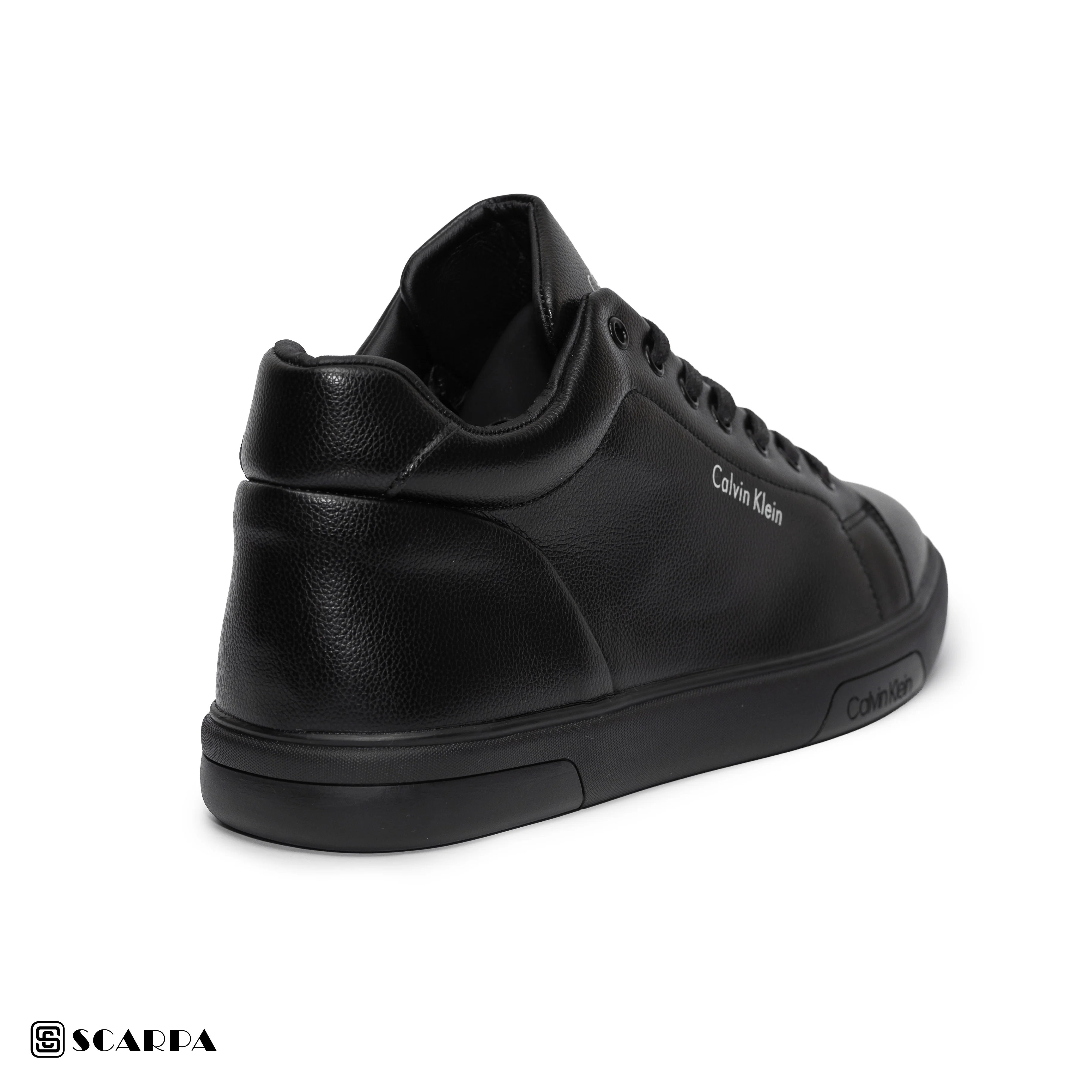 New comfartable Fashion Sneakers with BLACK Color ,Scarpa Model Calvin klein 2 - Image 5