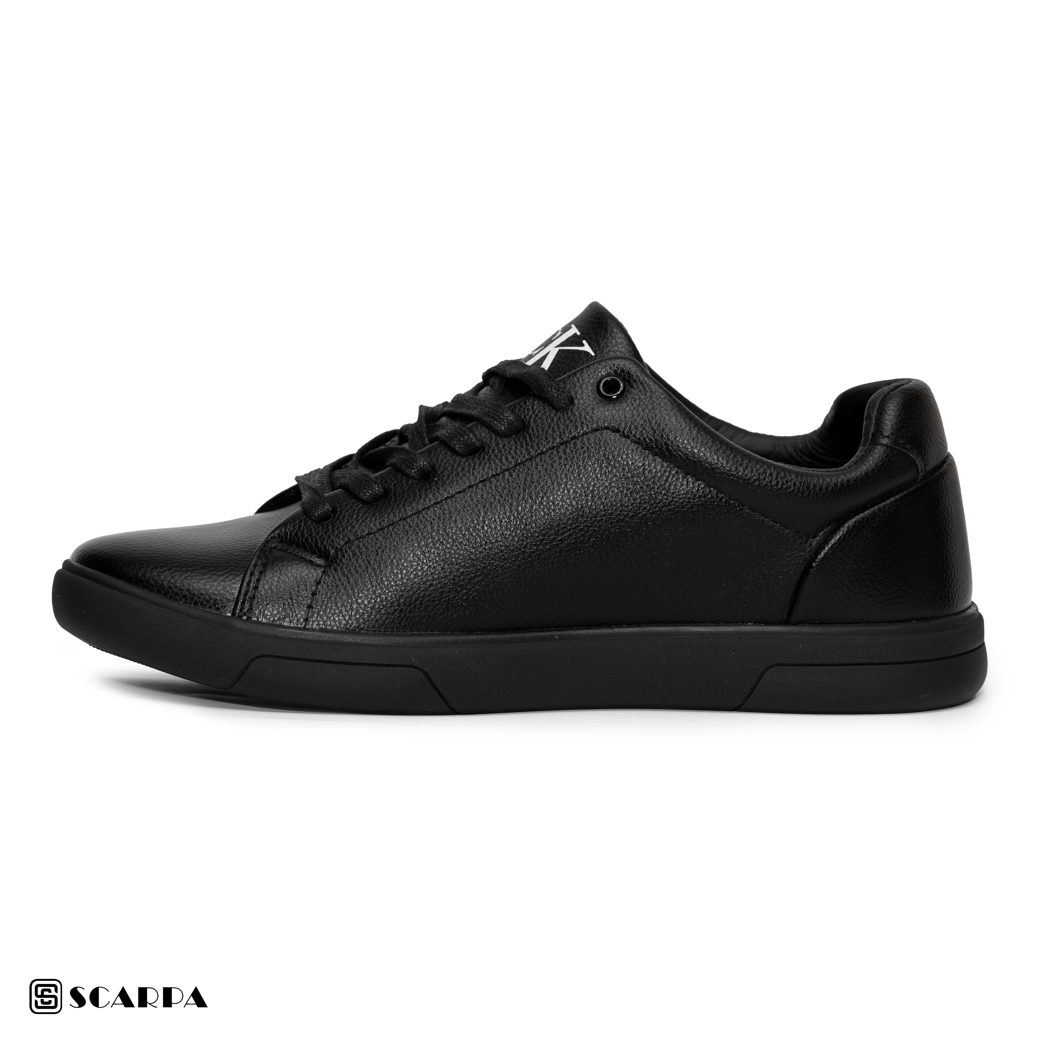 New comfartable Fashion Sneakers with BLACK Color ,Scarpa Model Calvin Klein - Image 3