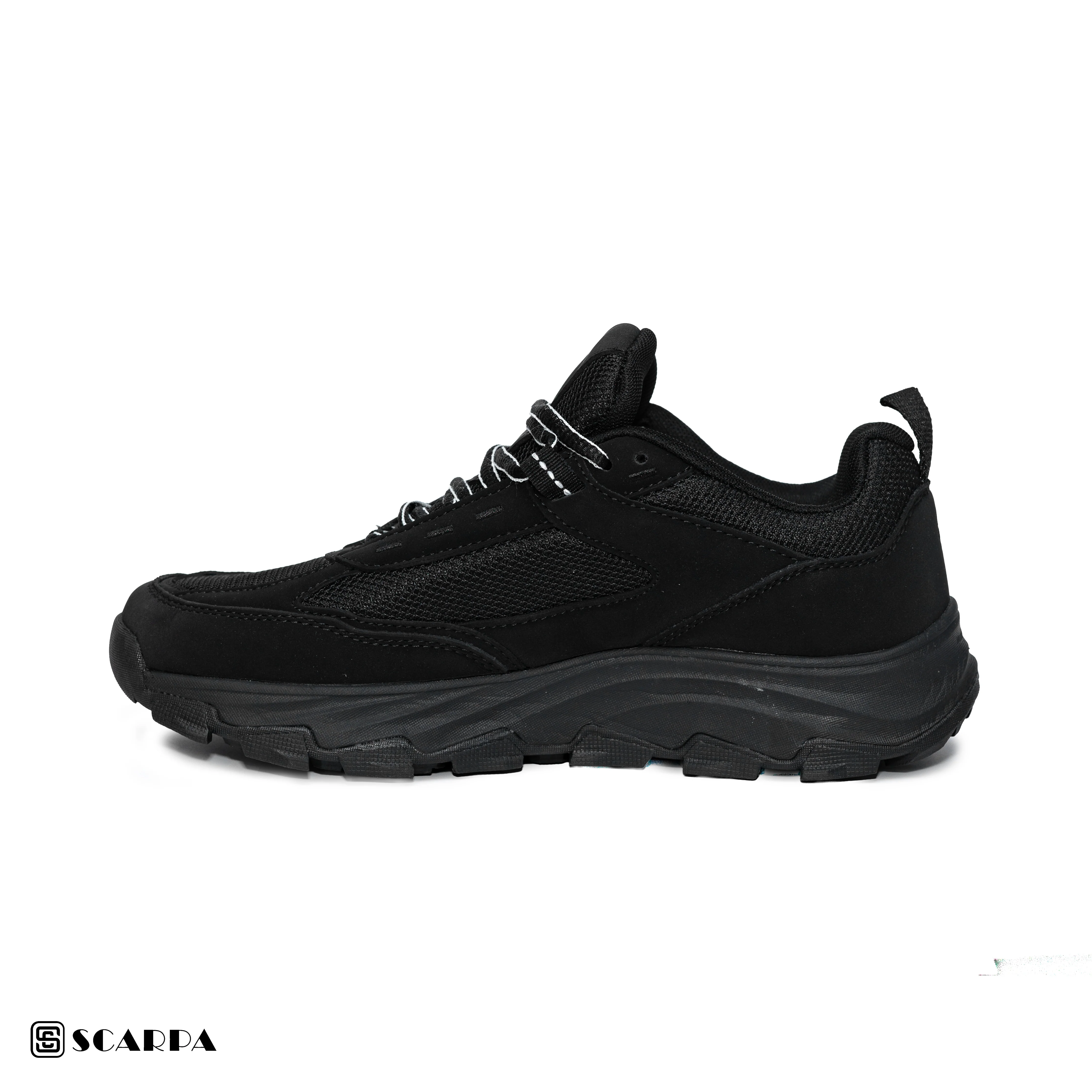 New comfartable Fashion Sneakers with BLACK Color ,Scarpa Model Columbia - Image 3