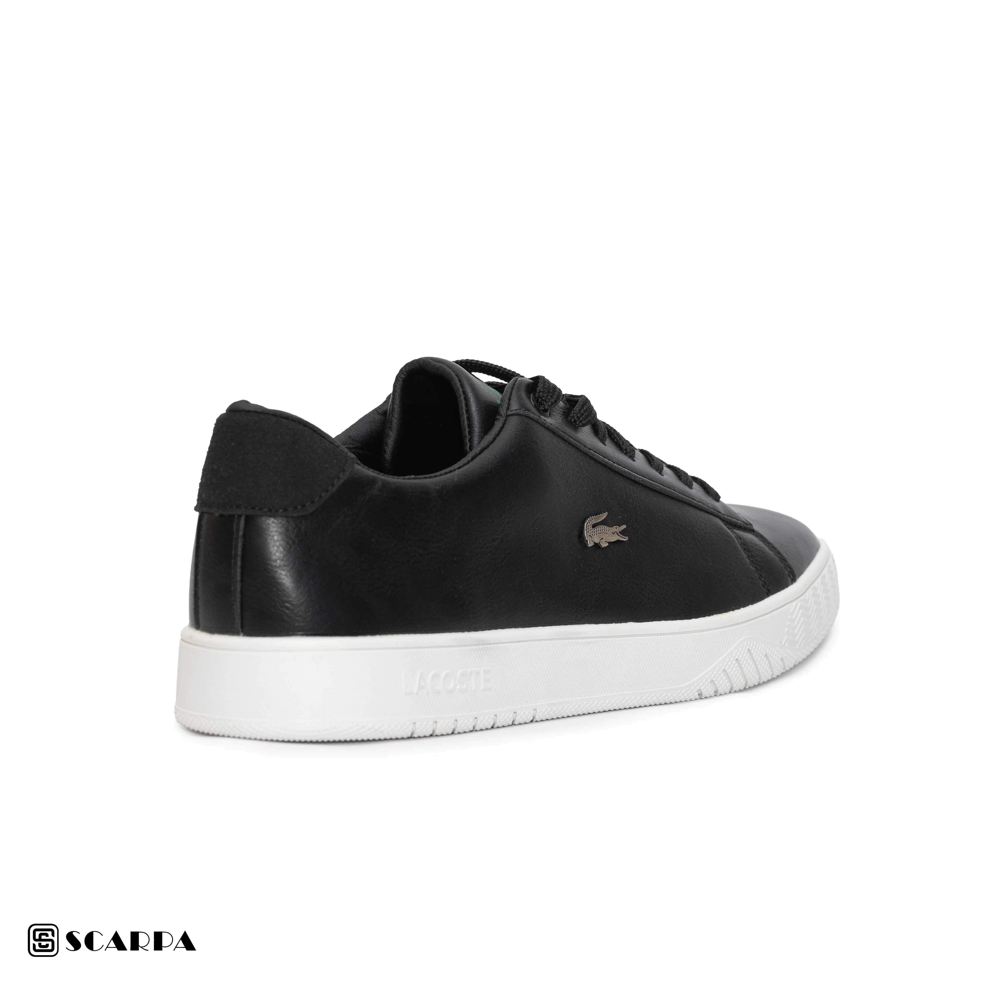 New comfartable Fashion Sneakers with BLACK Color ,Scarpa Model LAOCSTE - Image 4