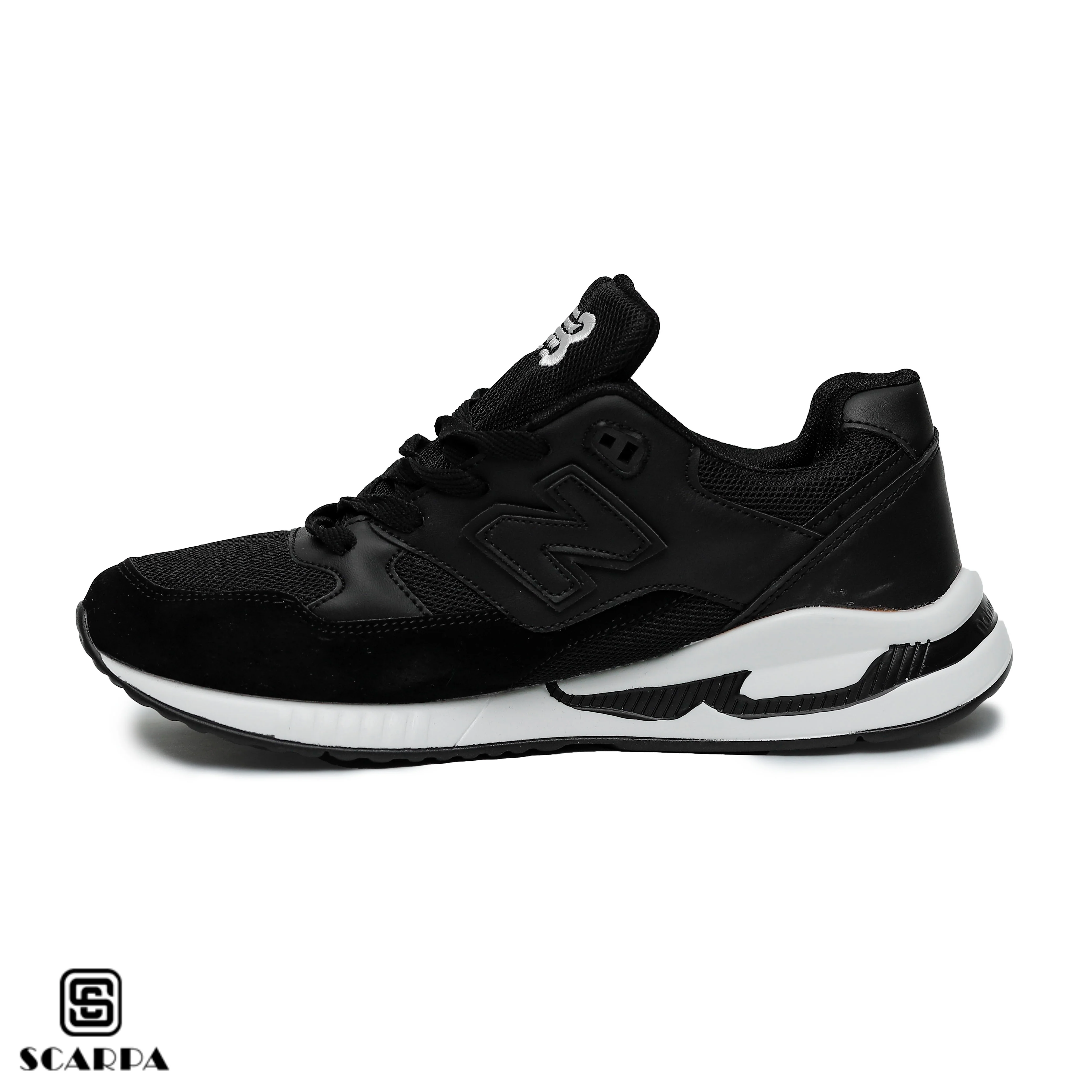 New comfartable Fashion Sneakers with BLACK Color ,Scarpa Model NB/FY - Image 3
