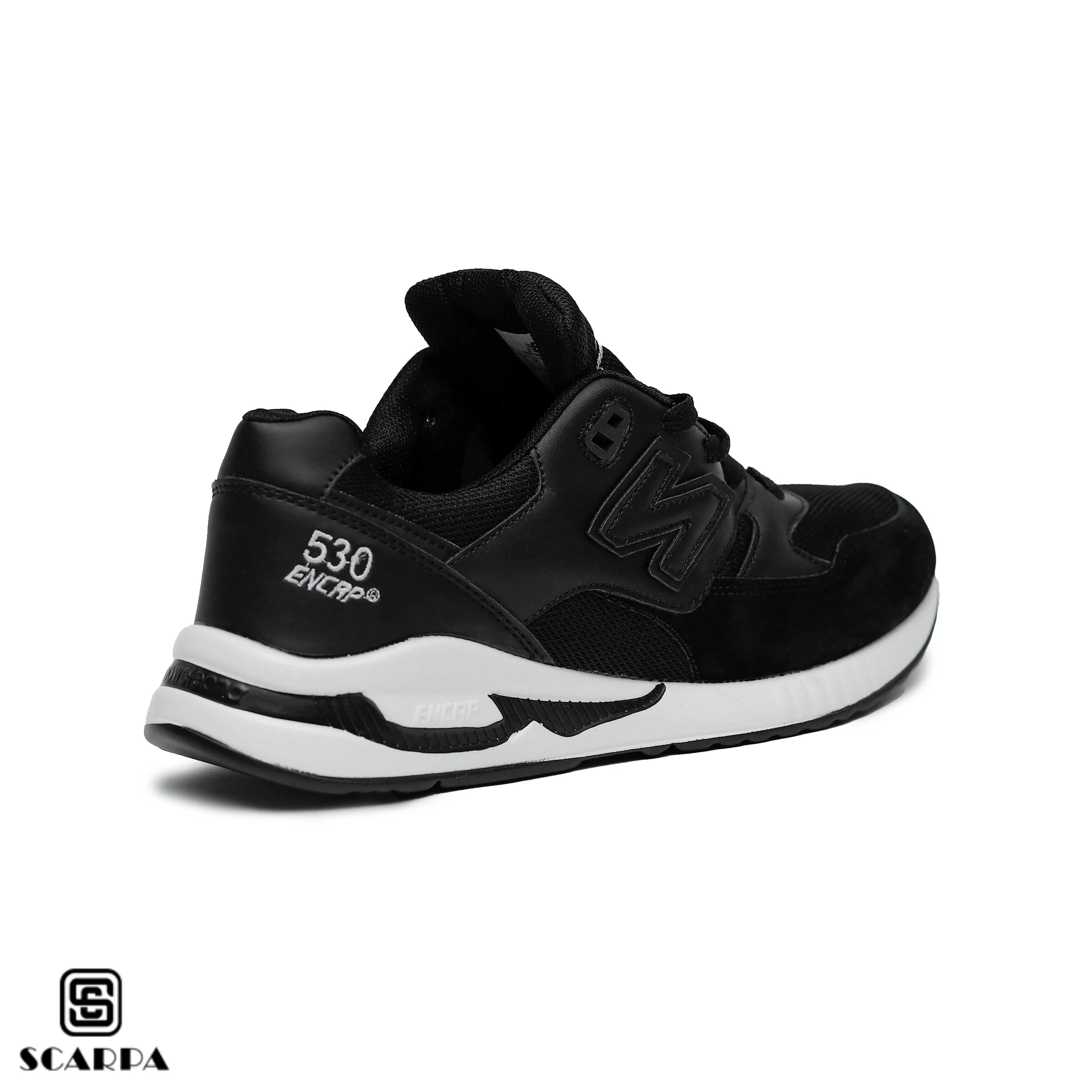 New comfartable Fashion Sneakers with BLACK Color ,Scarpa Model NB/FY - Image 4