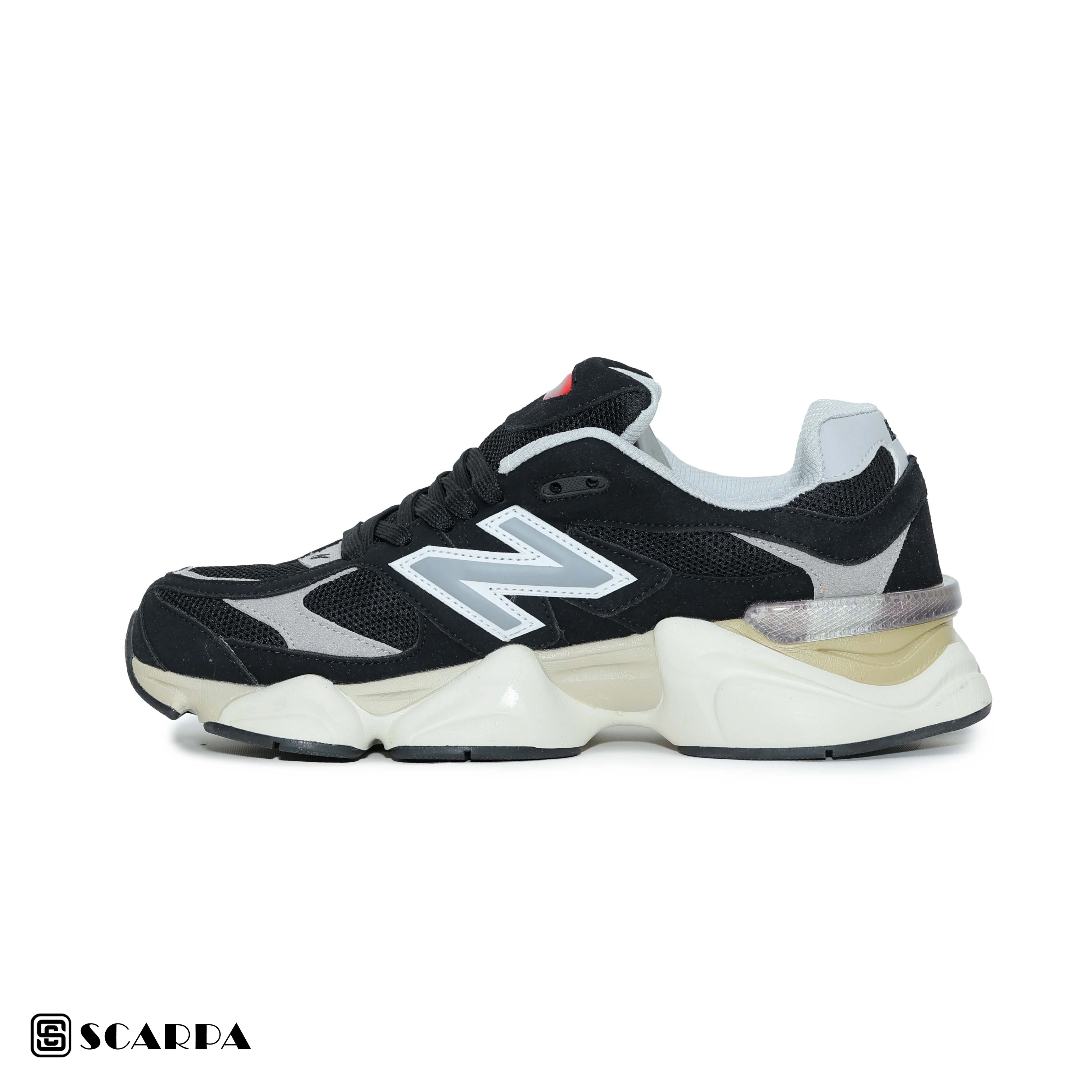 New comfartable Fashion Sneakers with BLACK Color ,Scarpa Model NewBalance 9060 - Image 3