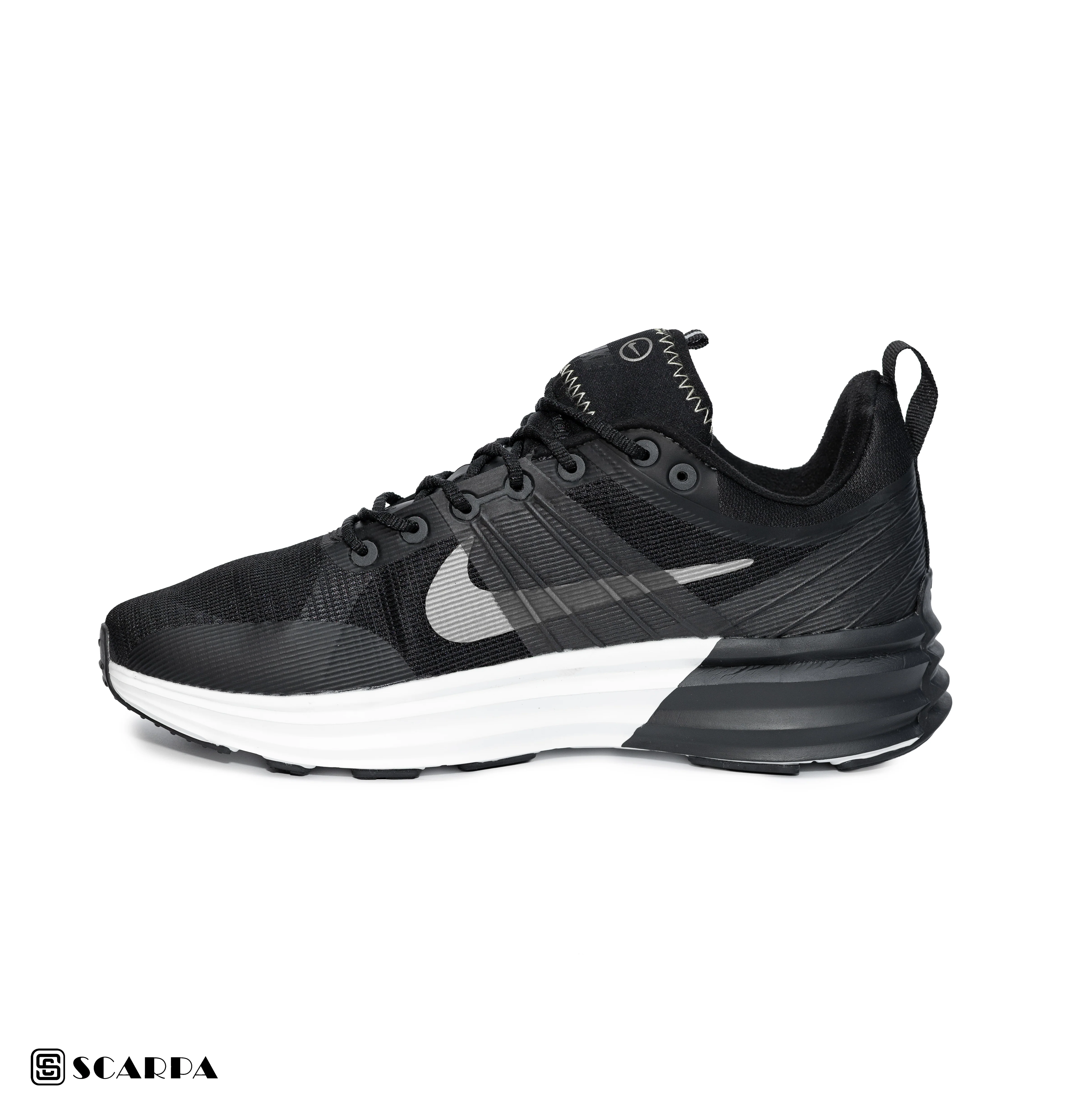 New comfartable Fashion Sneakers with BLACK Color ,Scarpa Model NIKE LUNAR - Image 3