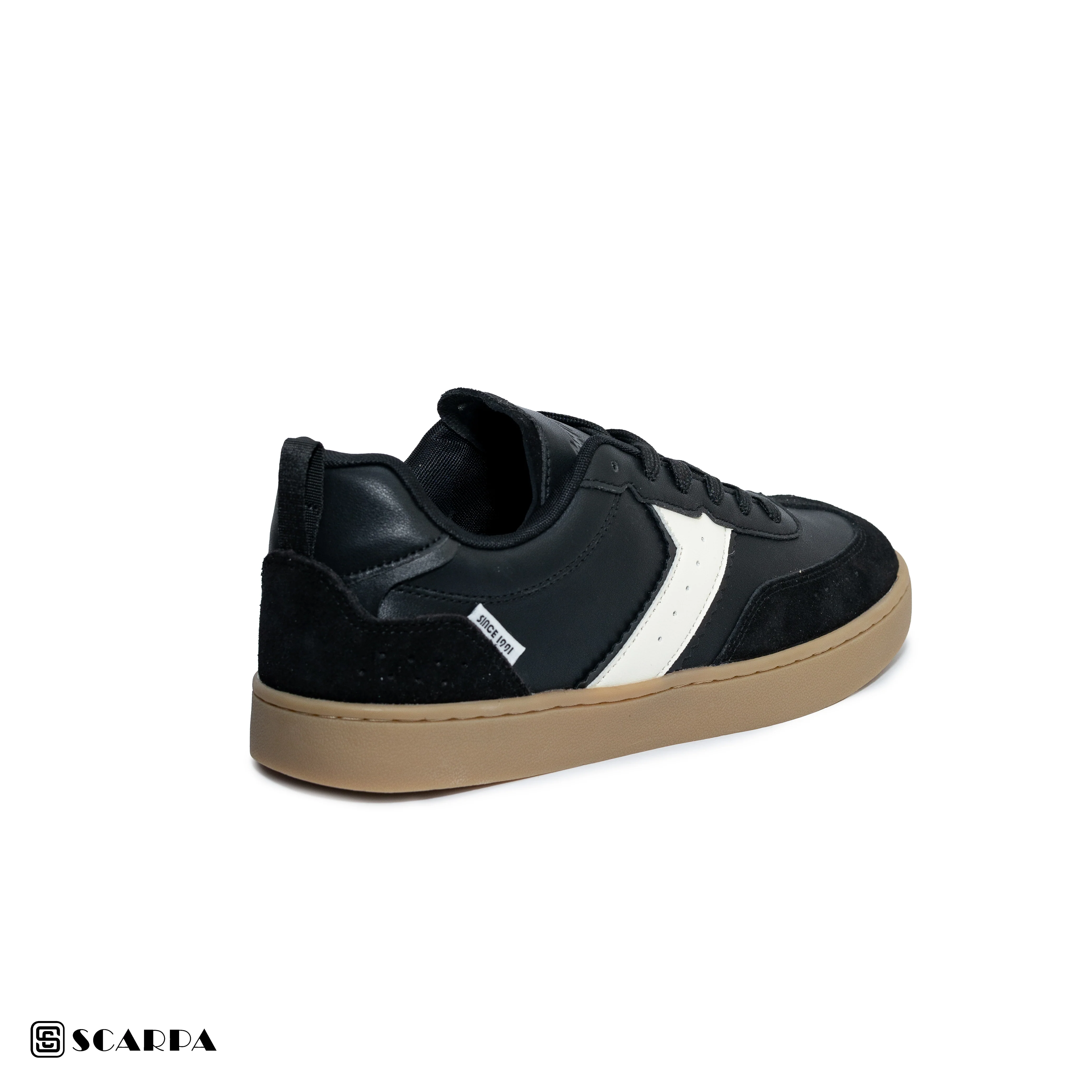 New comfartable Fashion Sneakers with BLACK Color ,Scarpa Model PULL & BEAR - Image 4