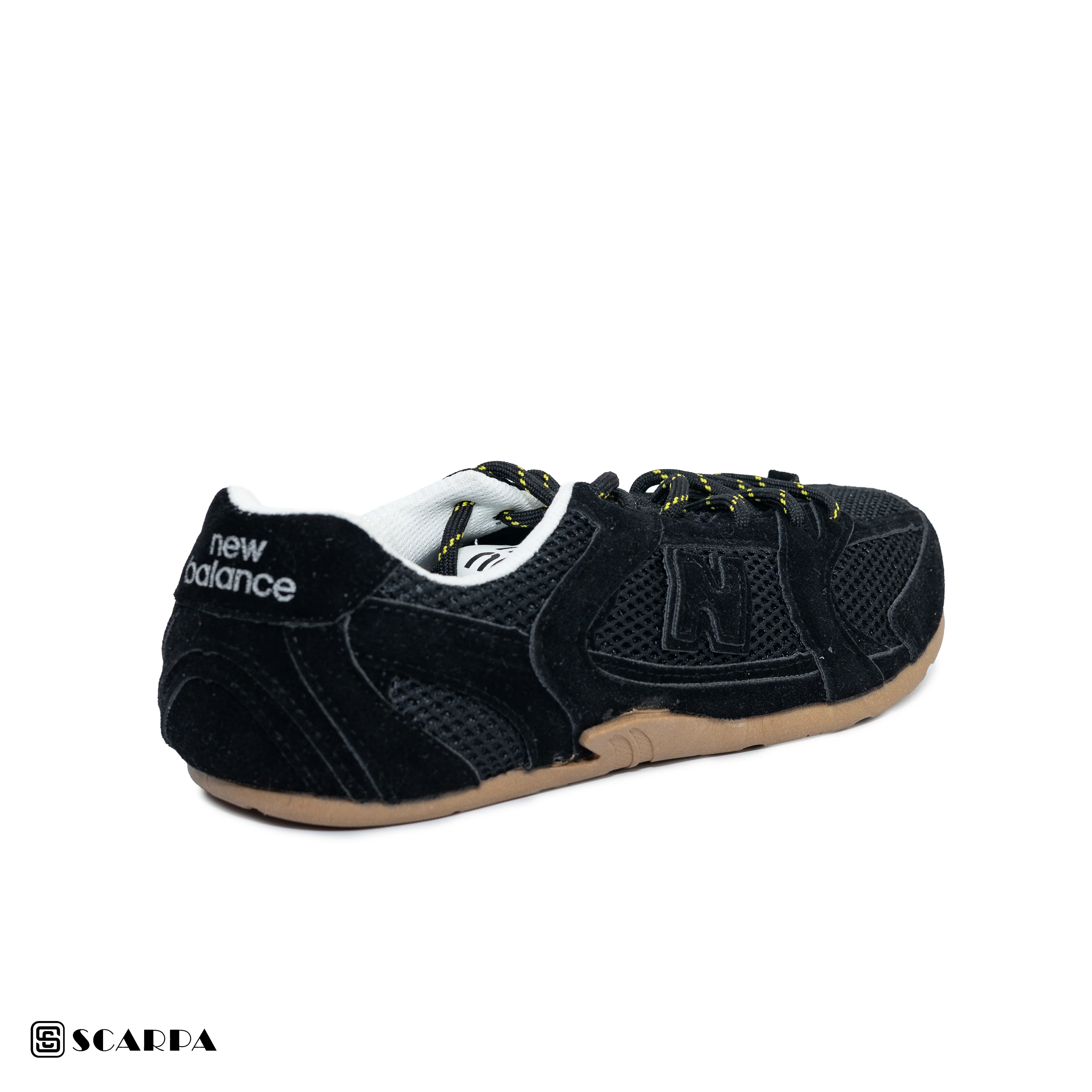 New comfartable Fashion Sneakers with BLACK Color ,Scarpa Model SH2 NB-201 - Image 4