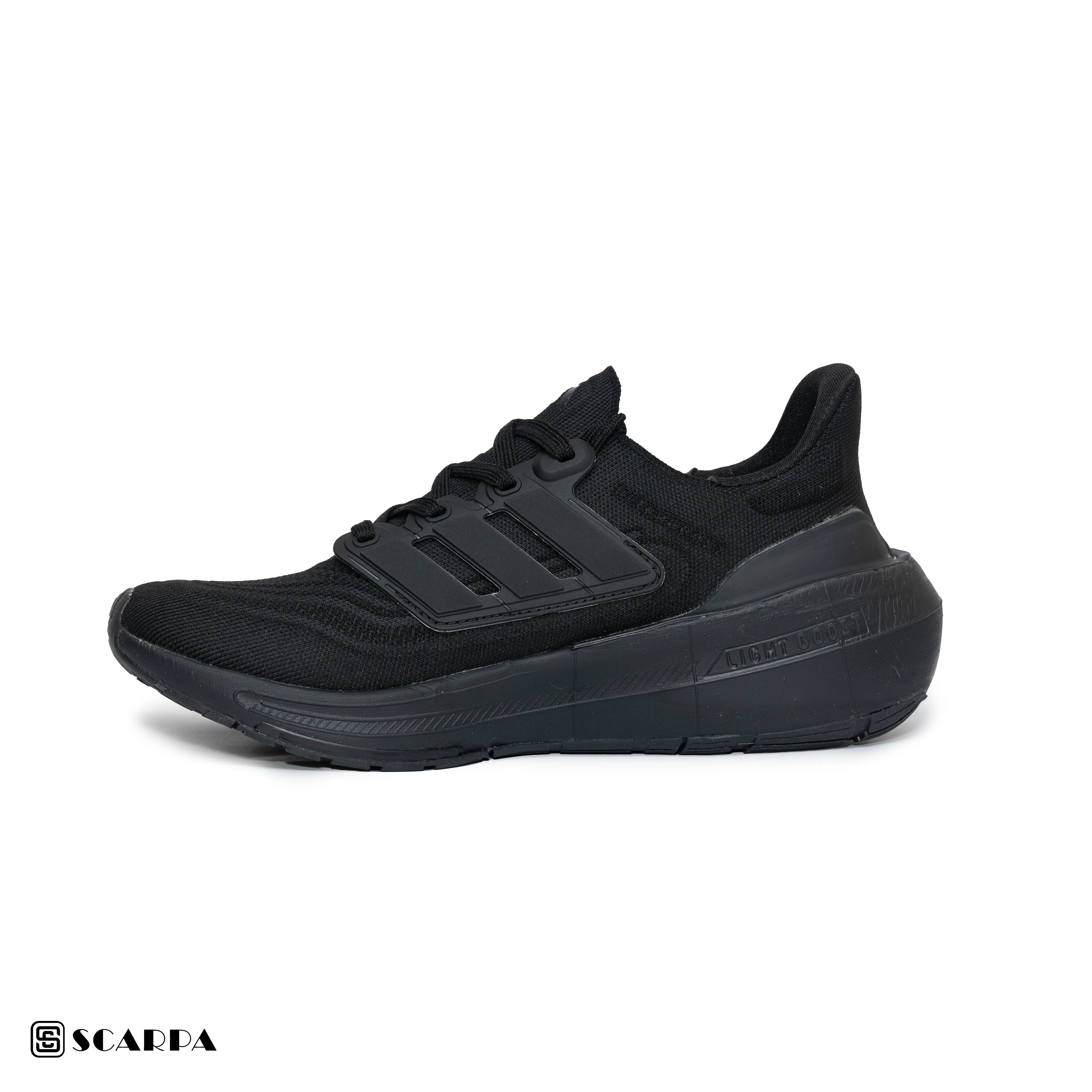 New comfartable Fashion Sneakers with BLACK Color ,Scarpa Model ULTRA BOOST- MIRROR - Image 3