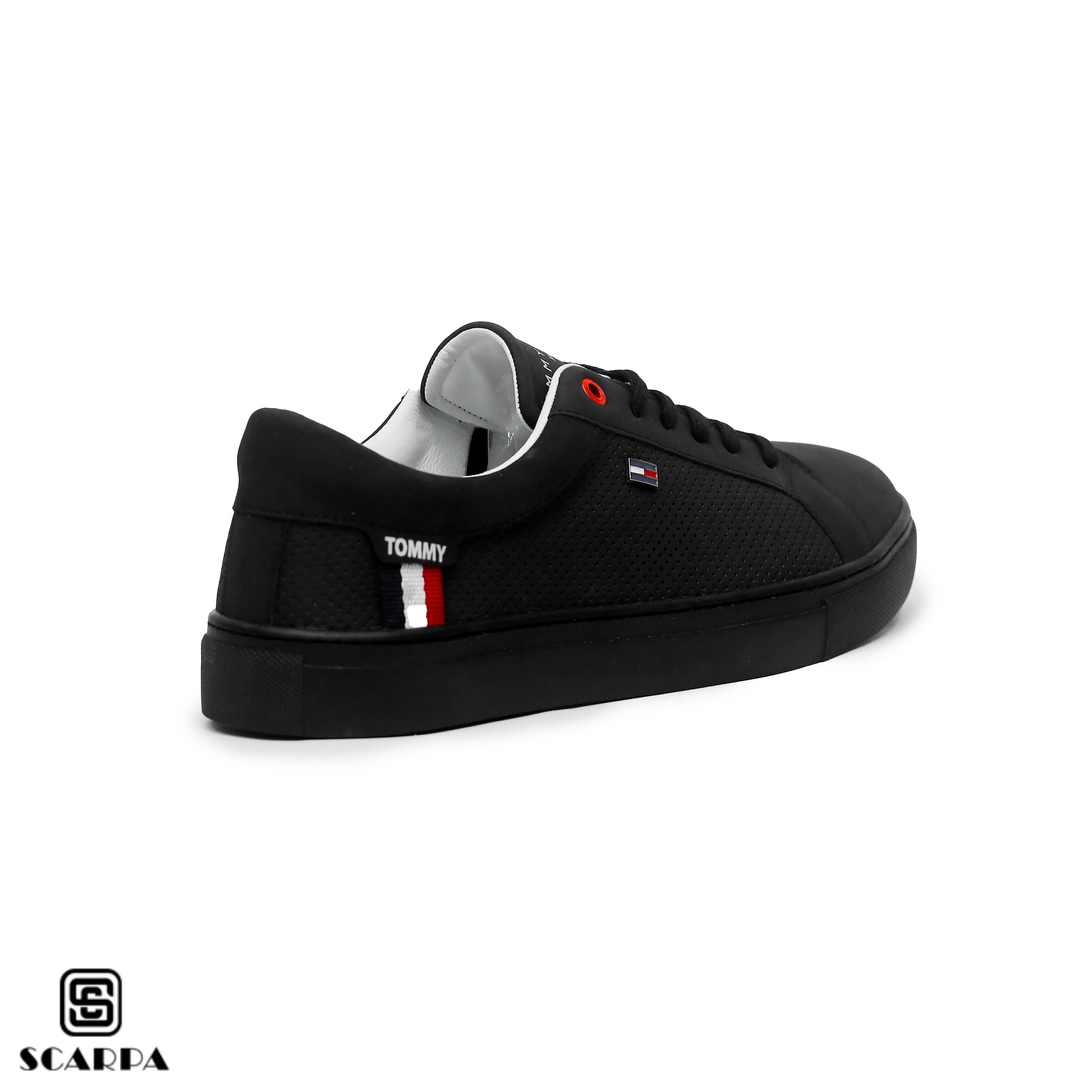 New comfartable Fashion Sneakers with BLACK Color ,Scarpa Model V160 - Image 4