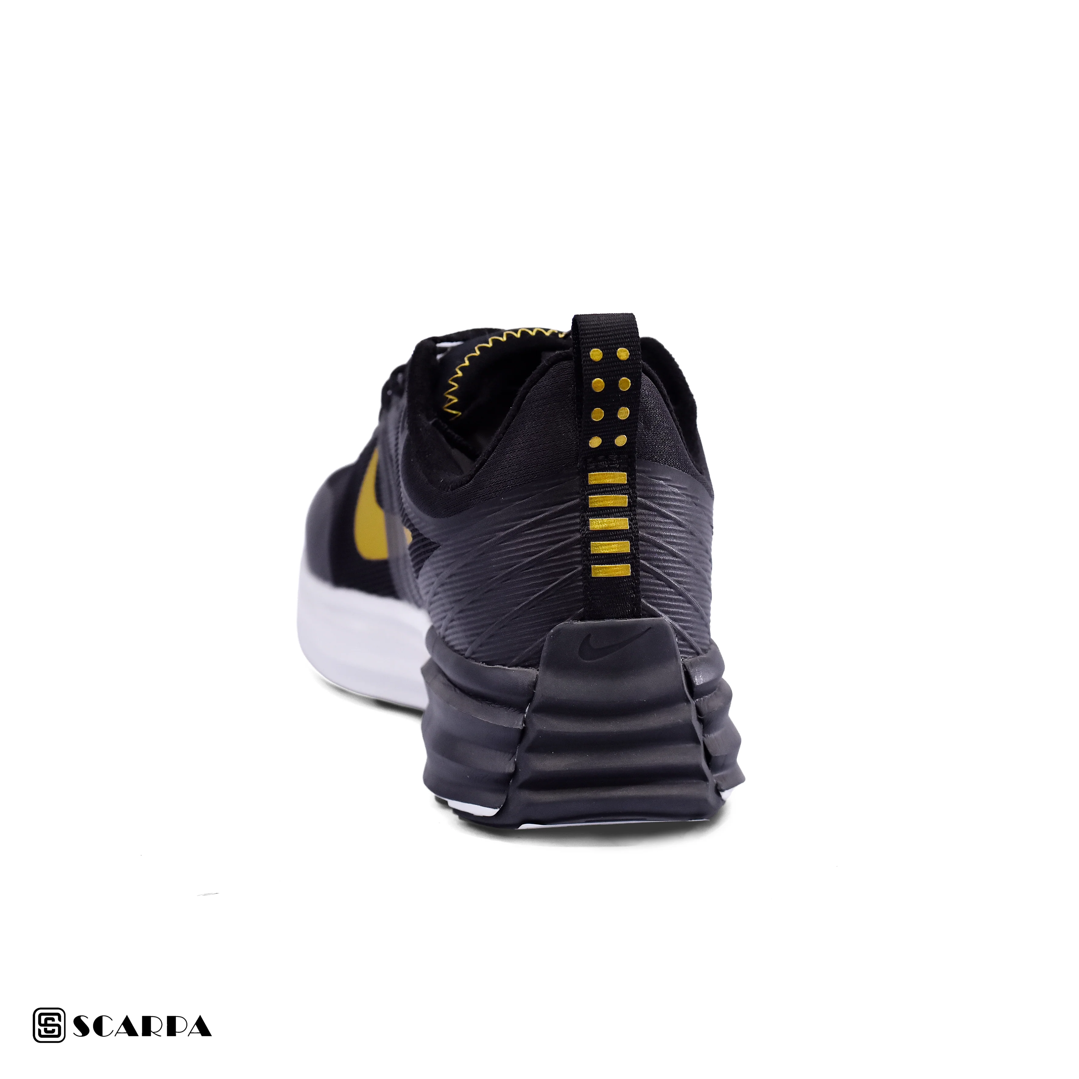 New comfartable Fashion Sneakers with BLACK&GOLD Color ,Scarpa Model NIKE LUNAR - Image 4