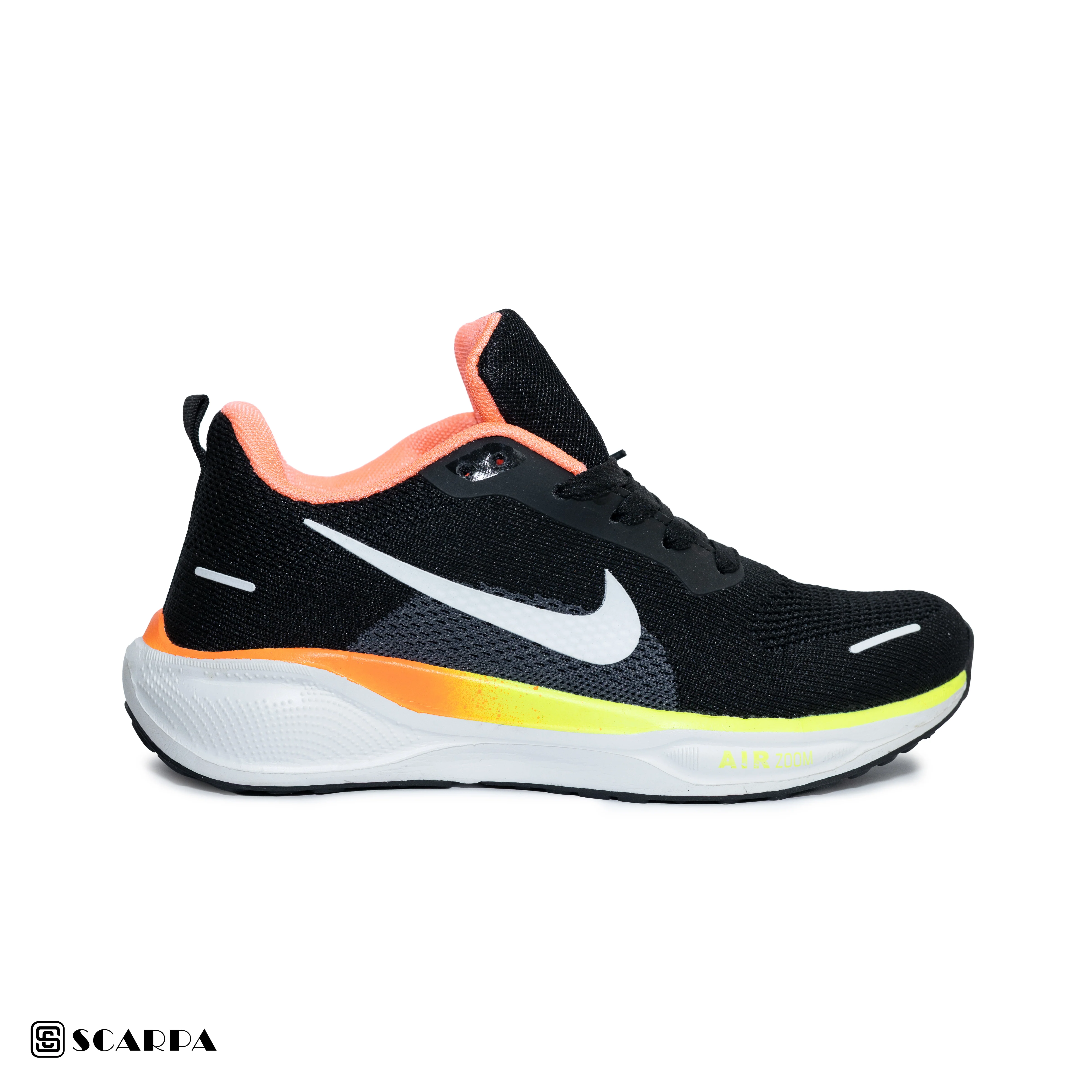 New comfartable Fashion Sneakers with BLACK&ORANGE Color ,Scarpa Model NIKE FY01