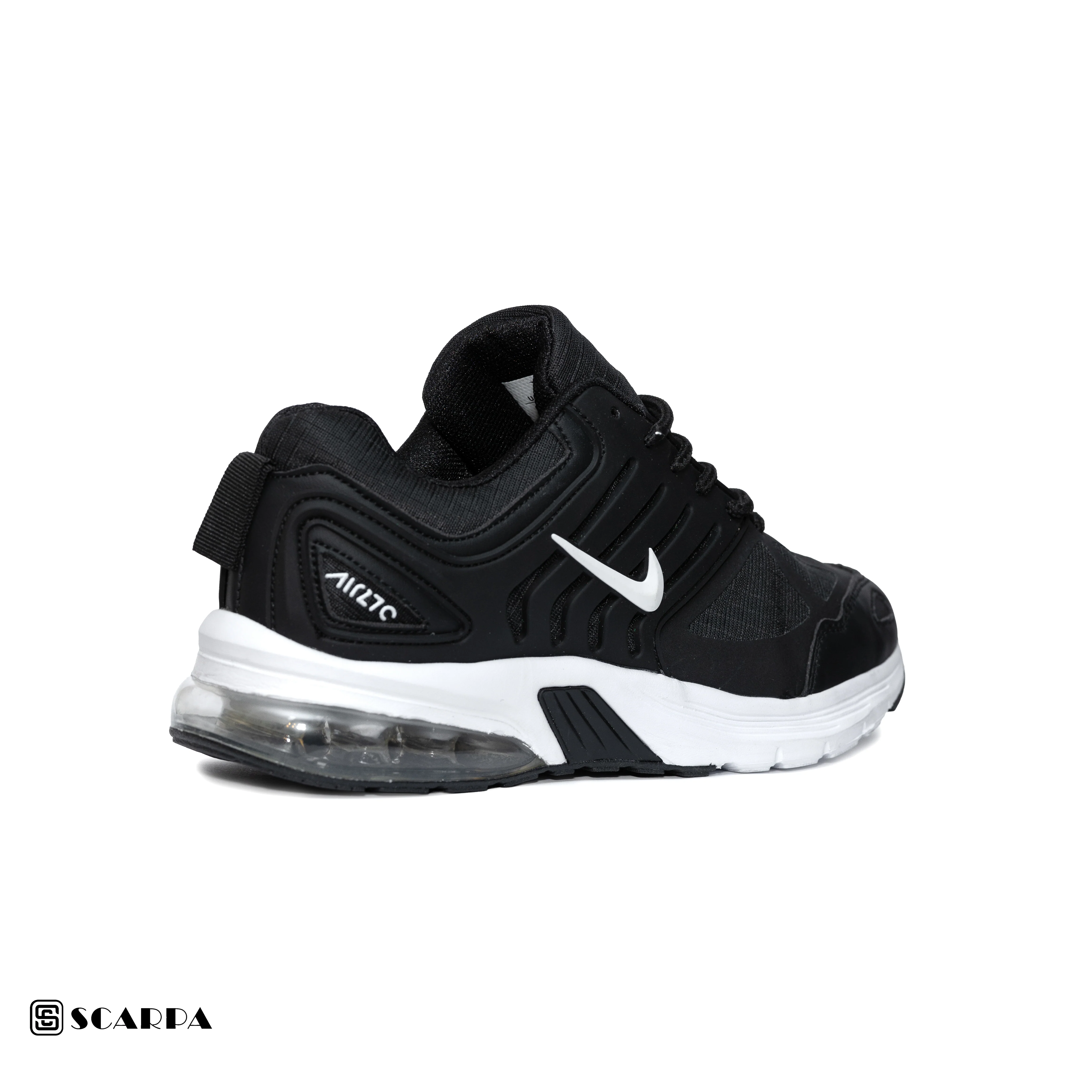 New comfartable Fashion Sneakers with BLACK&WHITE Color ,Scarpa Model AIR 270 - Image 3
