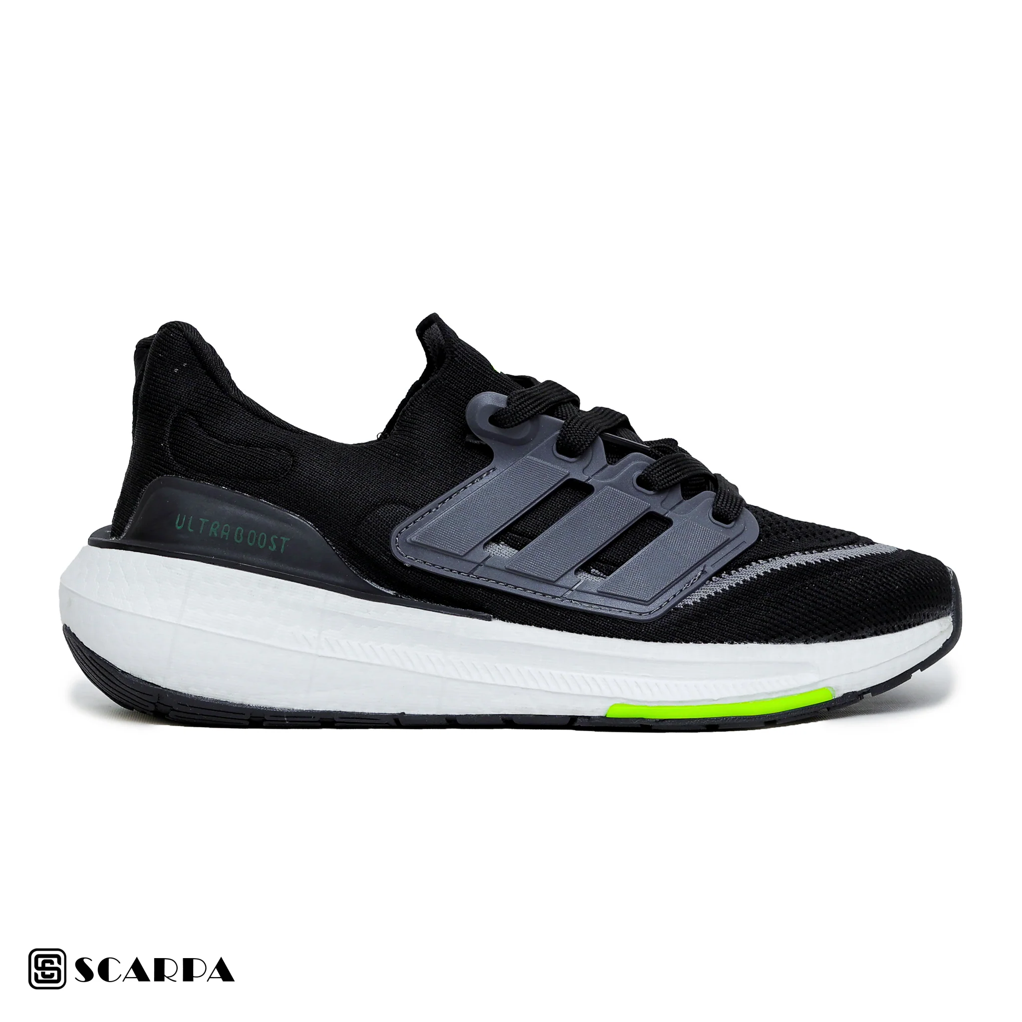 New comfartable Fashion Sneakers with BLACK&WHITE Color ,Scarpa Model ULTRA BOOST - Image 2