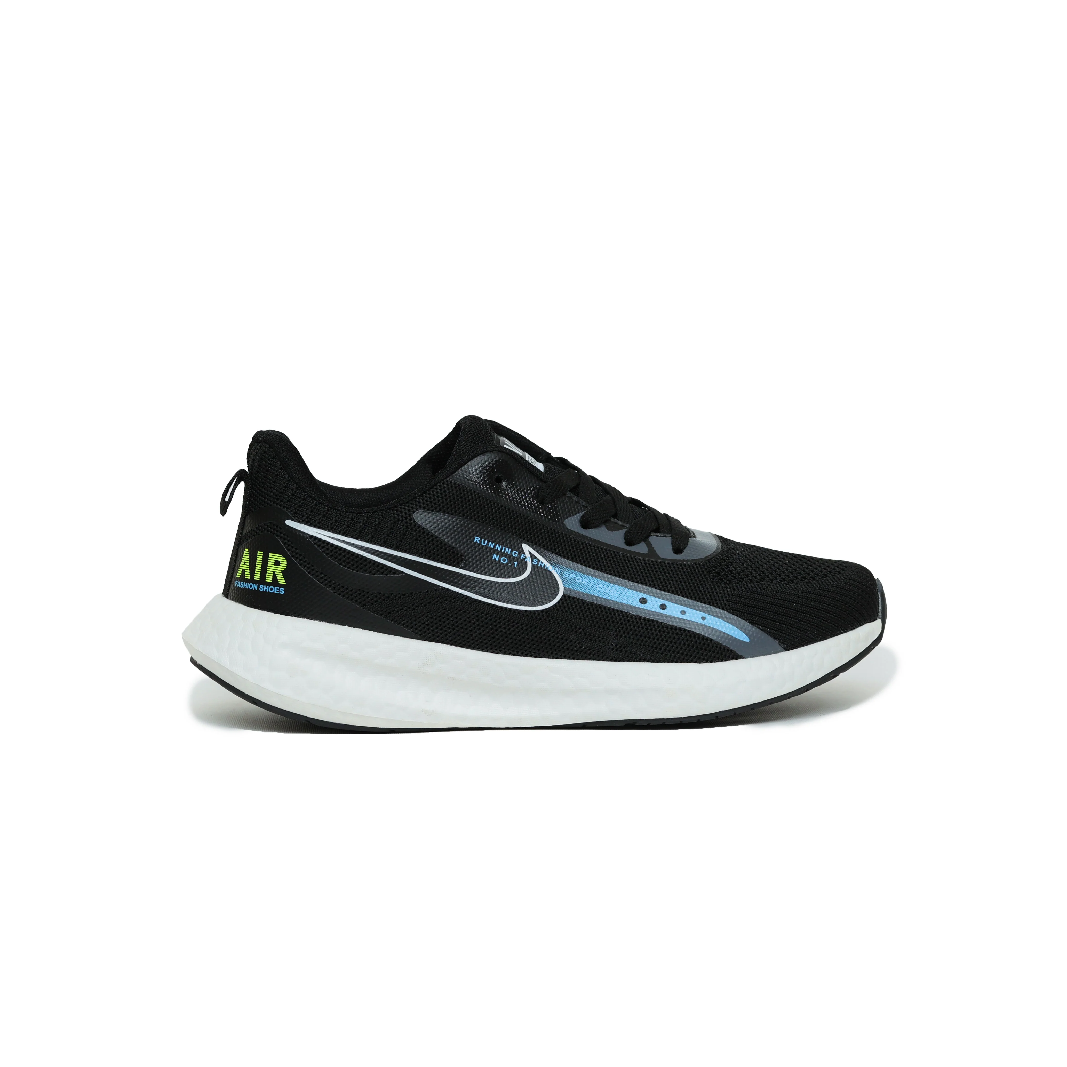 New comfartable Fashion Sneakers with  BLACK &WHITE  Color ,Scarpa Model YS011 - Image 2