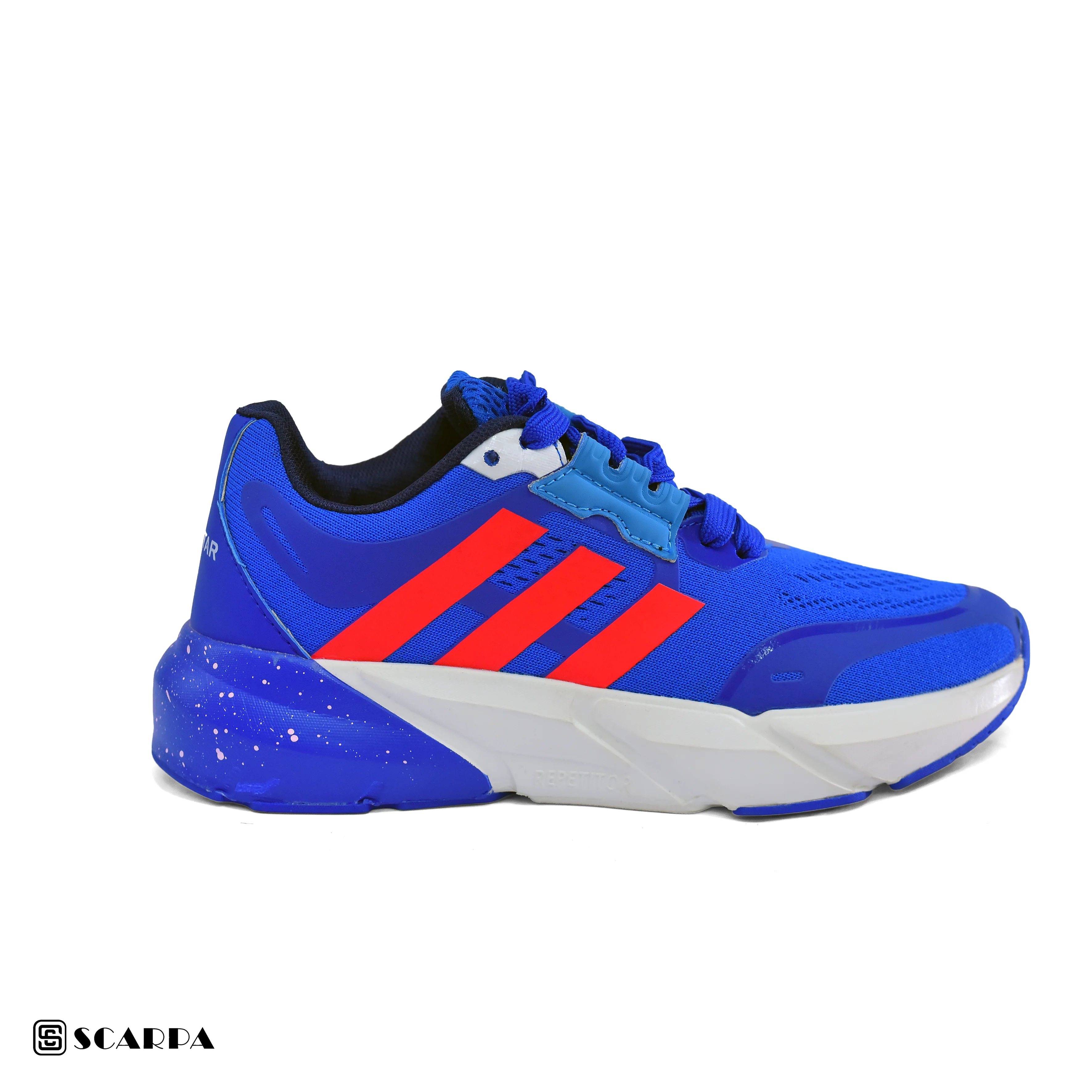 New comfartable Fashion Sneakers with BLUE Color ,Scarpa Model  YZ05 - Image 2