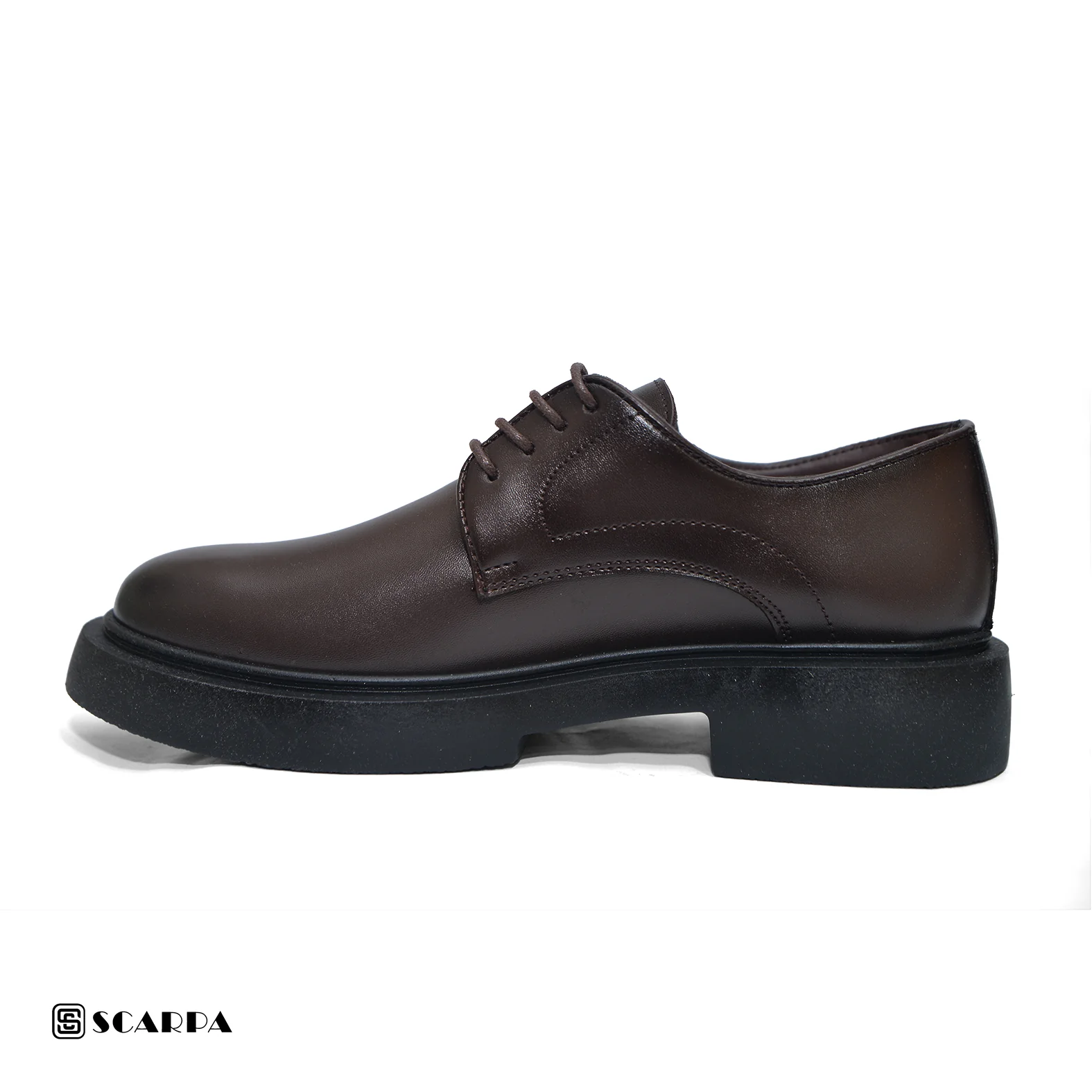 New comfartable Fashion Sneakers with BROWN Color ,Model V1126 - Image 3