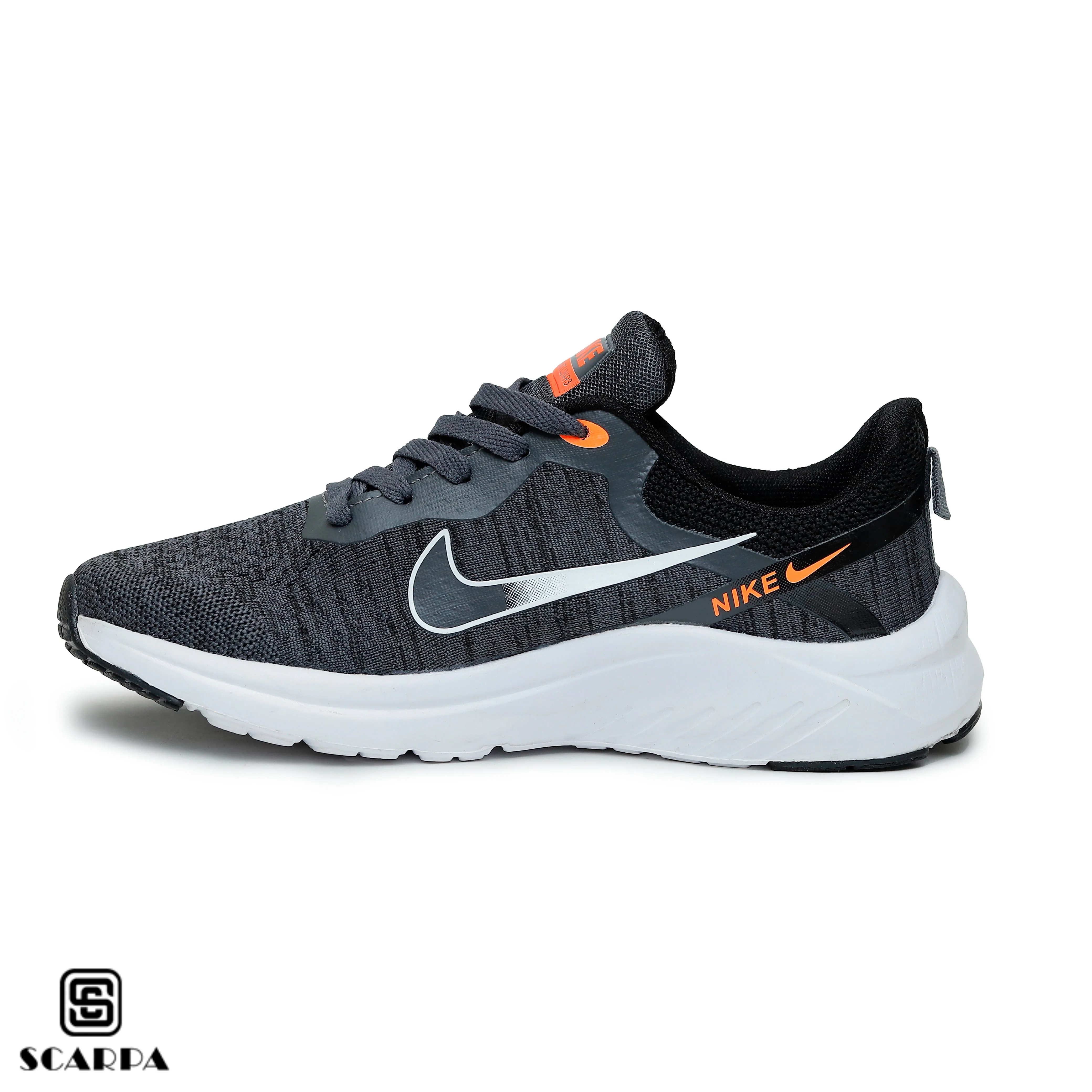 New comfartable Fashion Sneakers with DARK GRAY Color ,Scarpa Model N.MB - Image 3