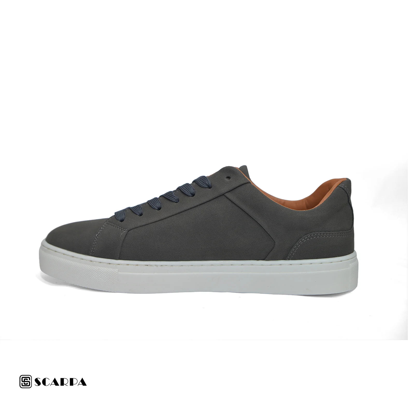 New comfartable Fashion Sneakers with GRAY Color ,Model V165 - Image 3