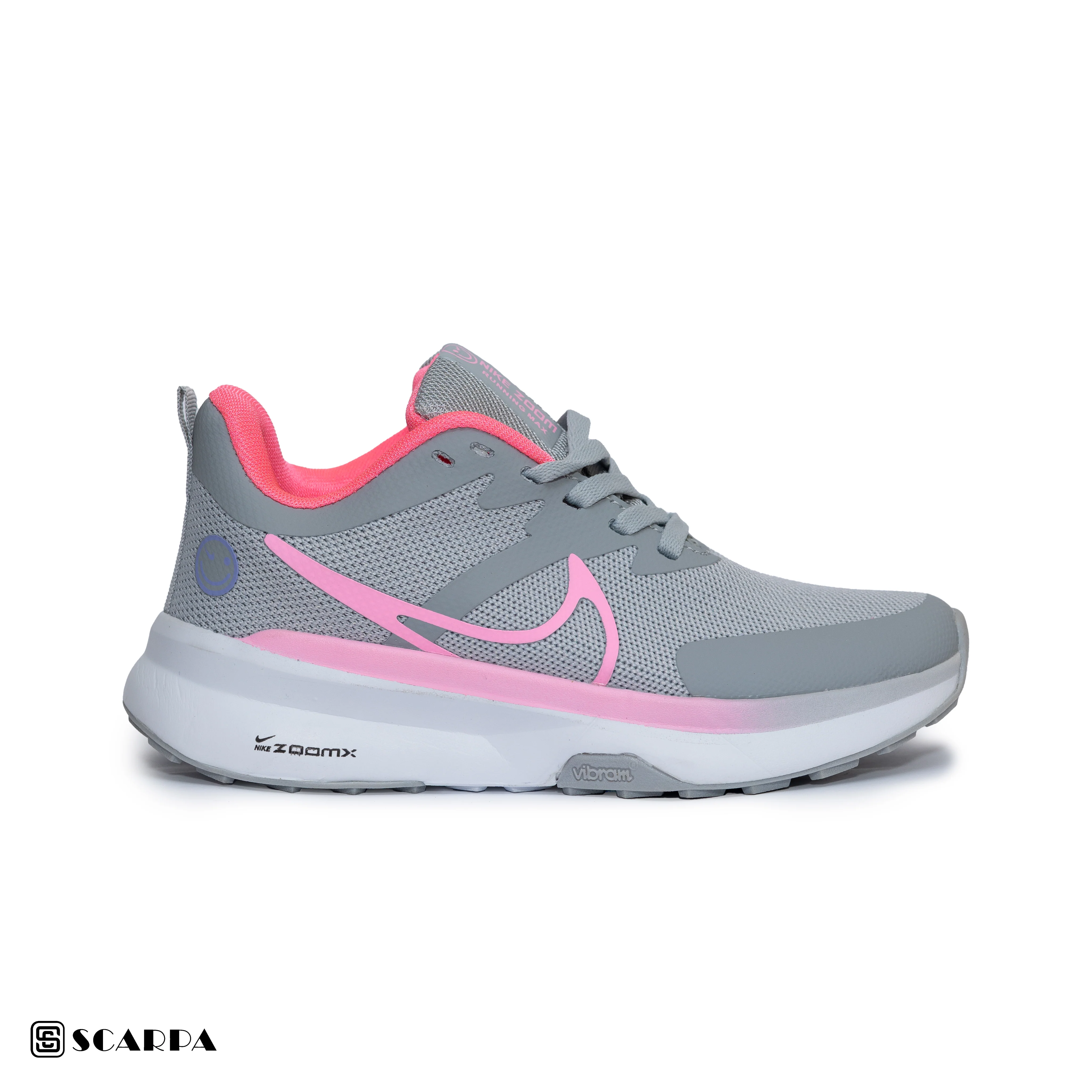 New comfartable Fashion Sneakers with GRAY Color ,Scarpa Model NIKE YZ227 - Image 2