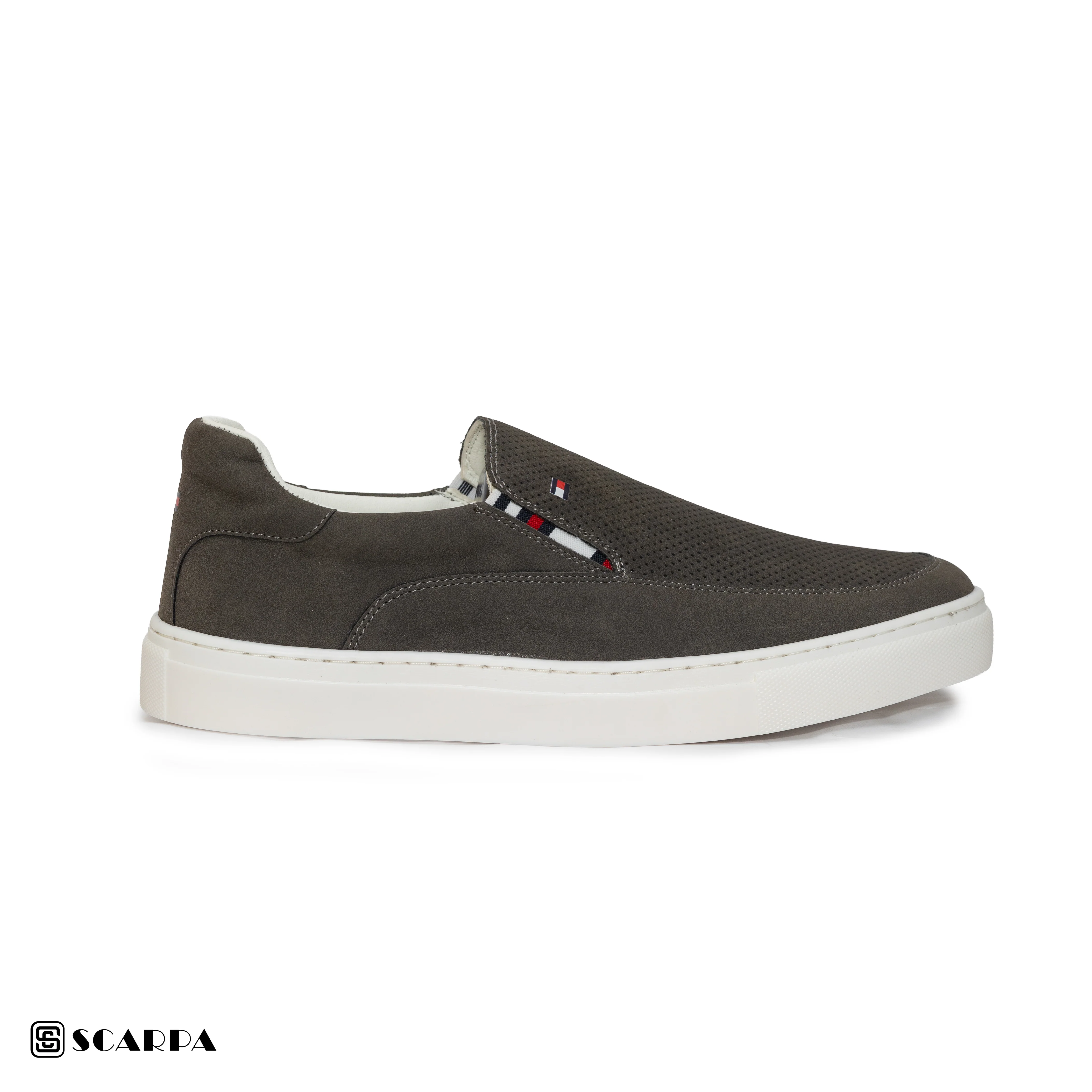 New comfartable Fashion Sneakers with gray Color ,Scarpa Model V51 - Image 2