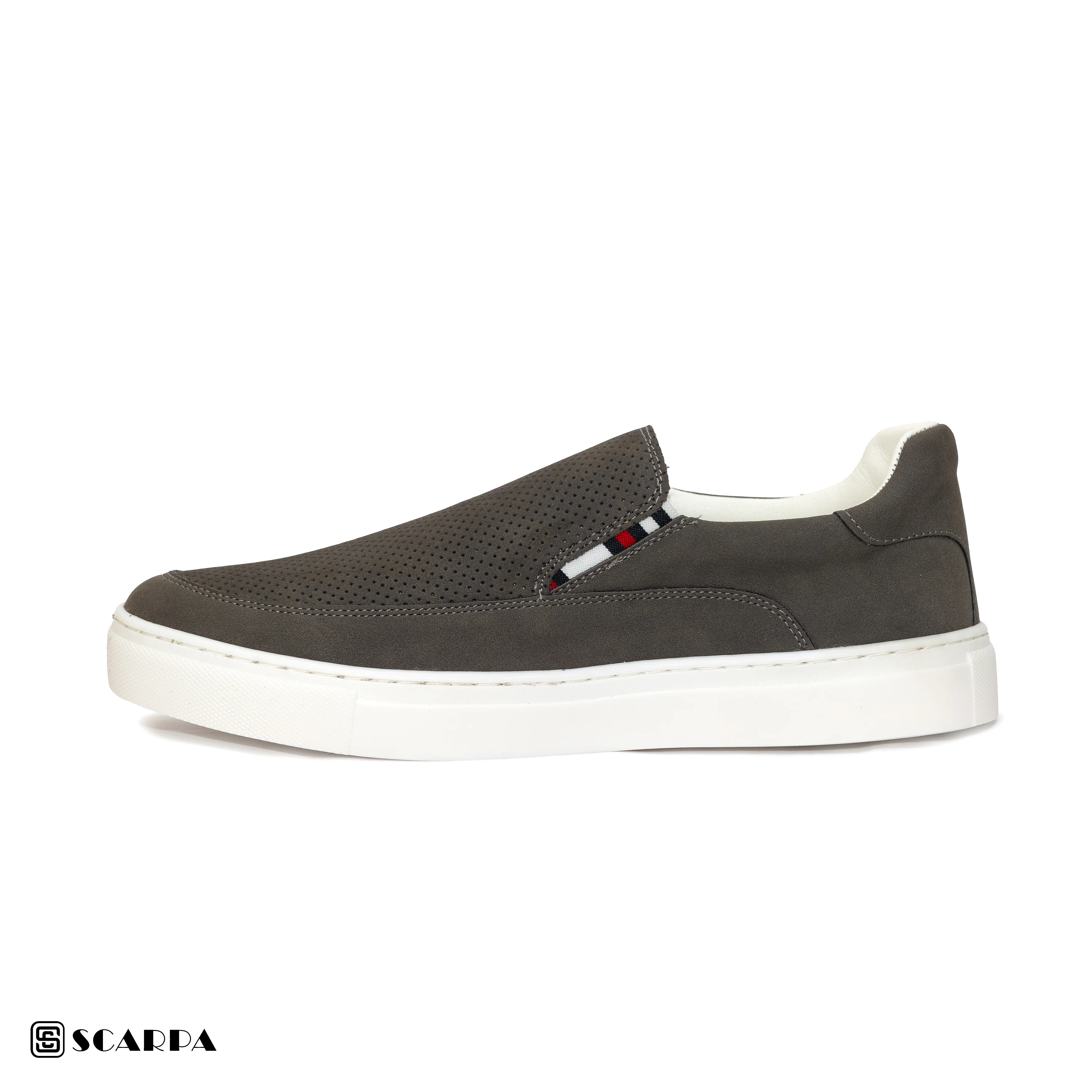 New comfartable Fashion Sneakers with gray Color ,Scarpa Model V51 - Image 3