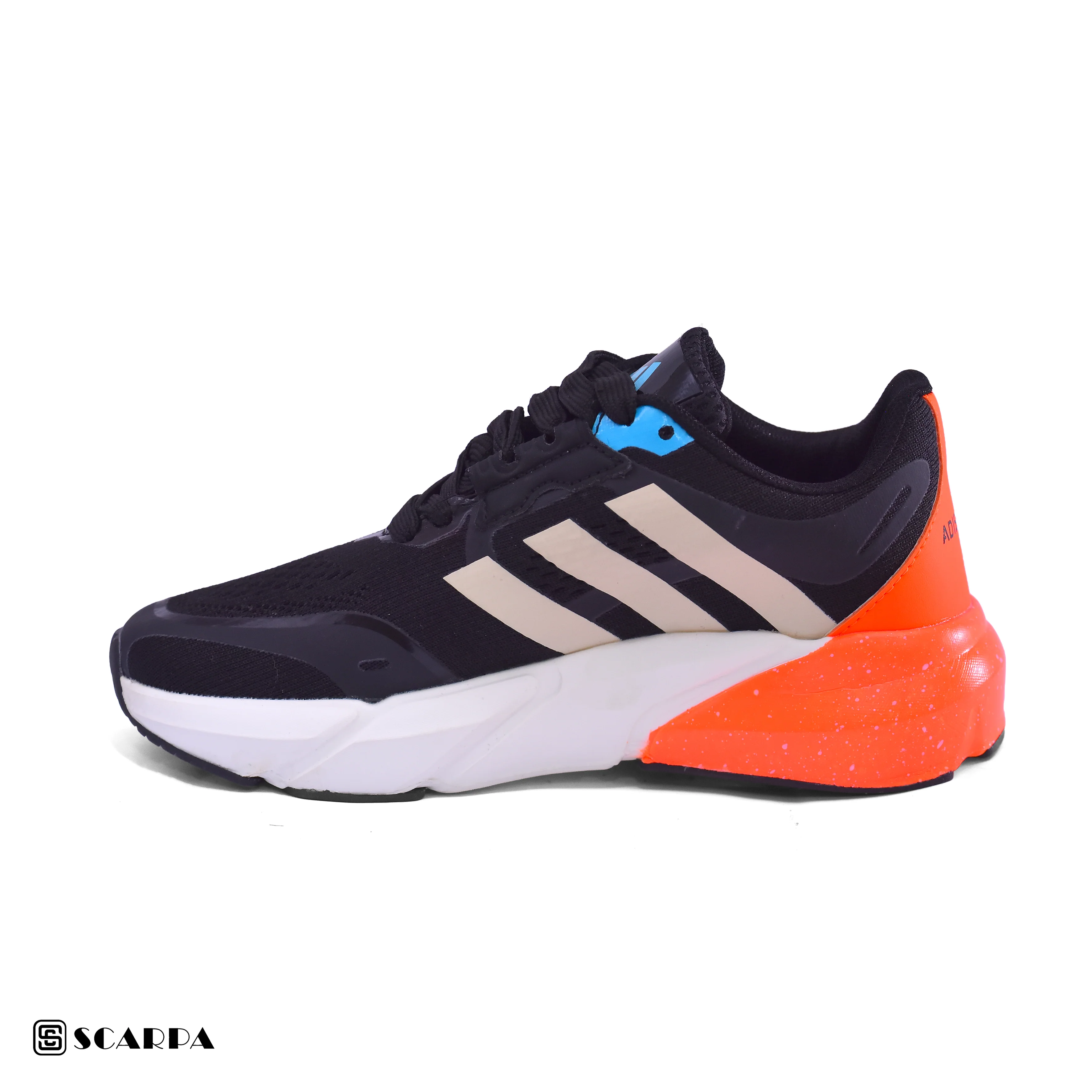 New comfartable Fashion Sneakers with BLACK&ORANGE Color ,Scarpa Model YZ05 - Image 3