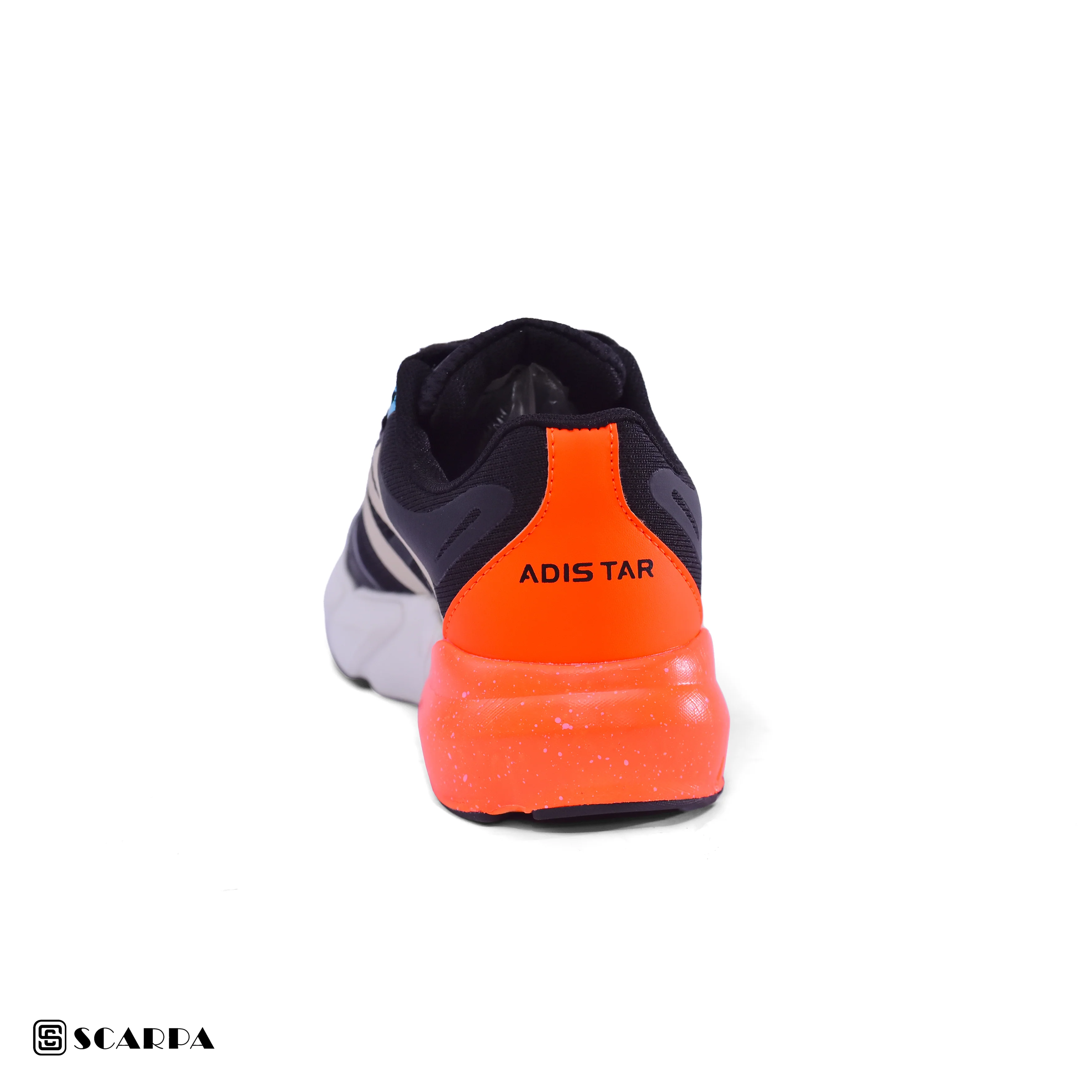 New comfartable Fashion Sneakers with BLACK&ORANGE Color ,Scarpa Model YZ05 - Image 4