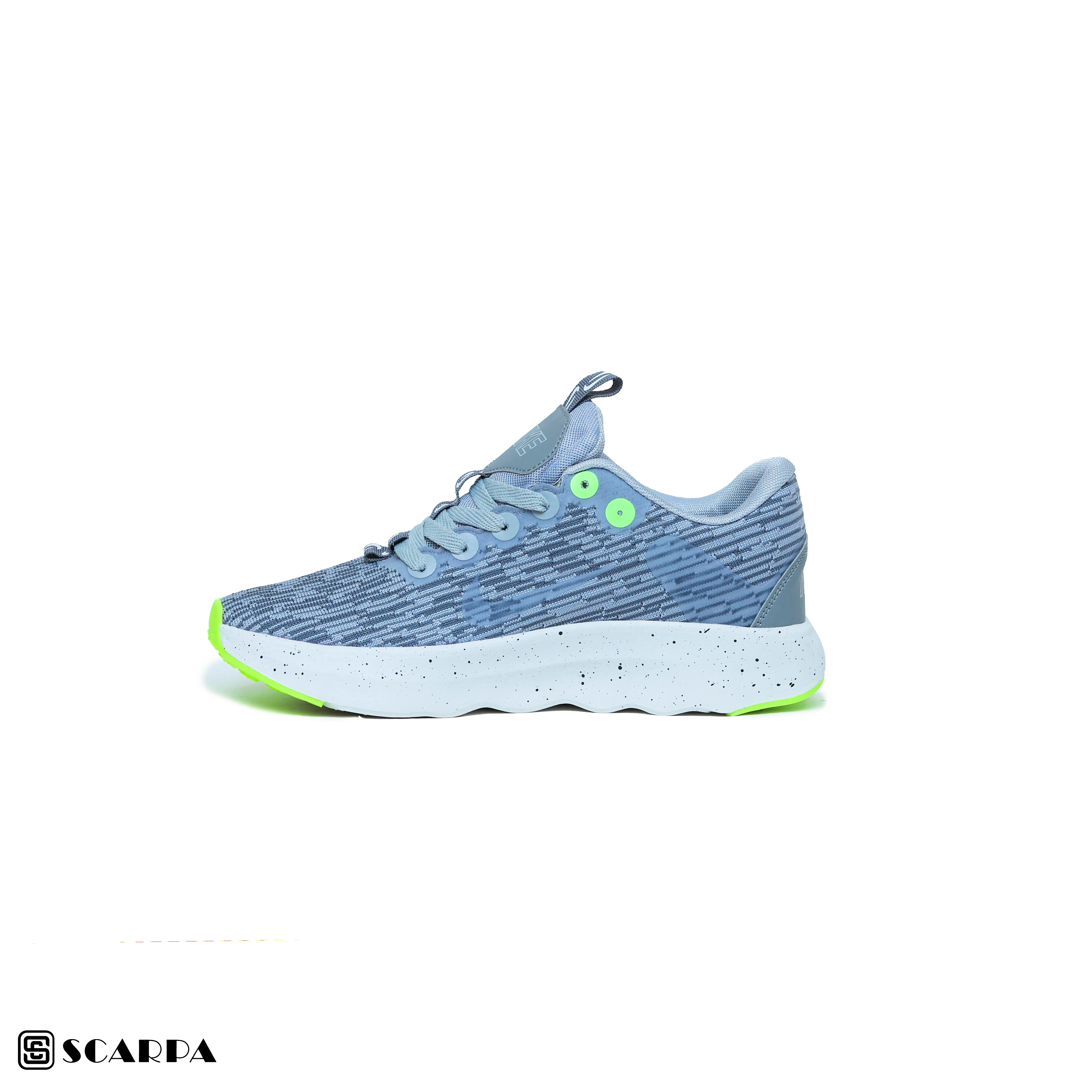 New comfartable Fashion Sneakers with GRAY&GREEN Color ,Scarpa Model YS21 - Image 3