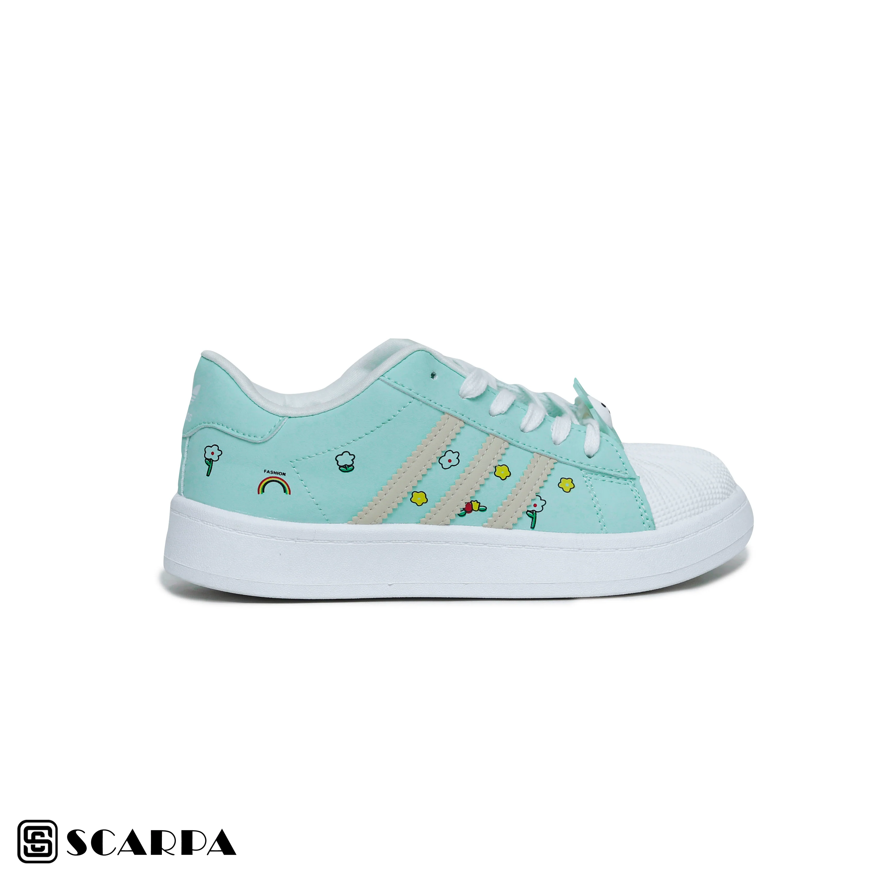 New comfartable Fashion Sneakers with GREEN Color ,Scarpa Model SH2 L-289 - Image 2