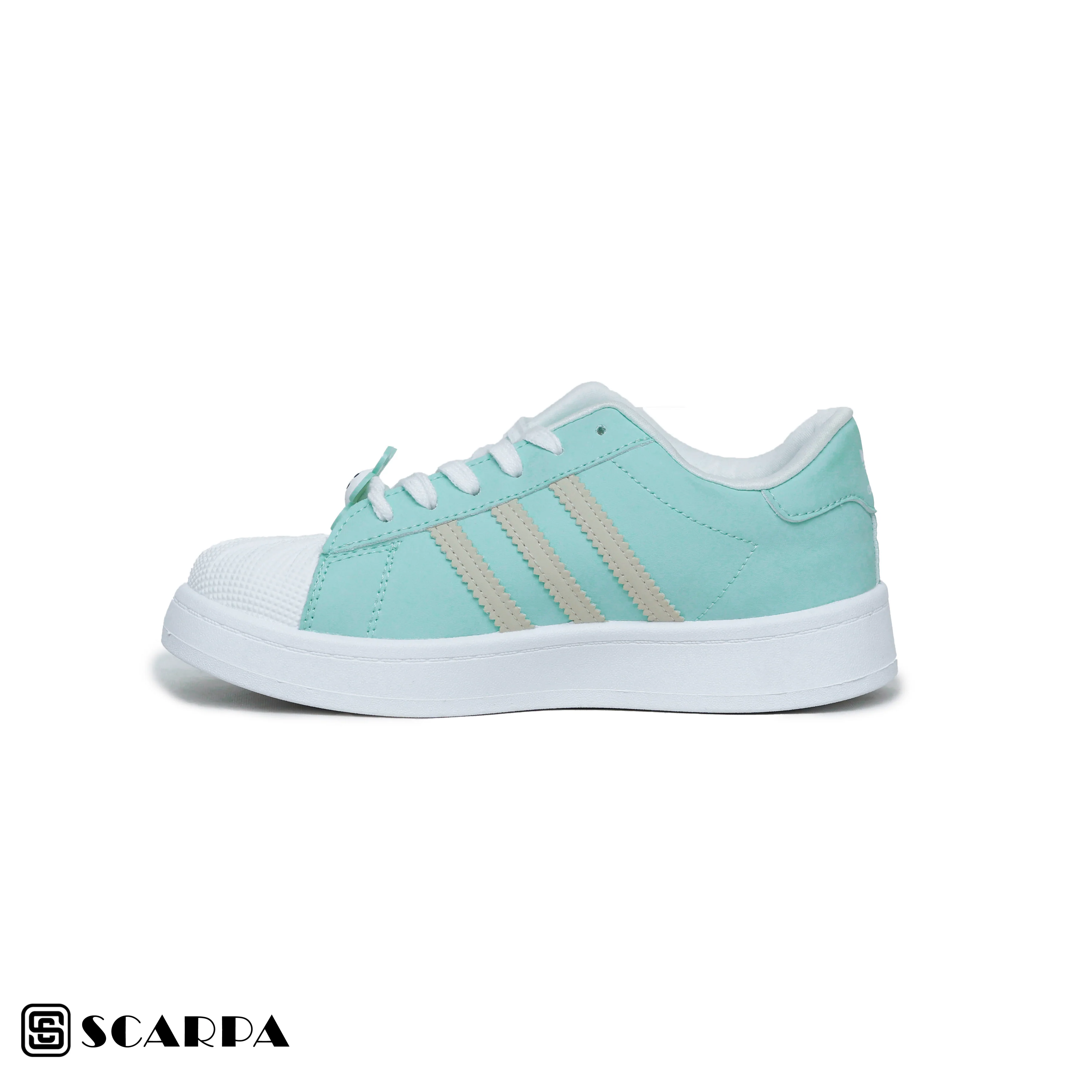 New comfartable Fashion Sneakers with GREEN Color ,Scarpa Model SH2 L-289 - Image 3