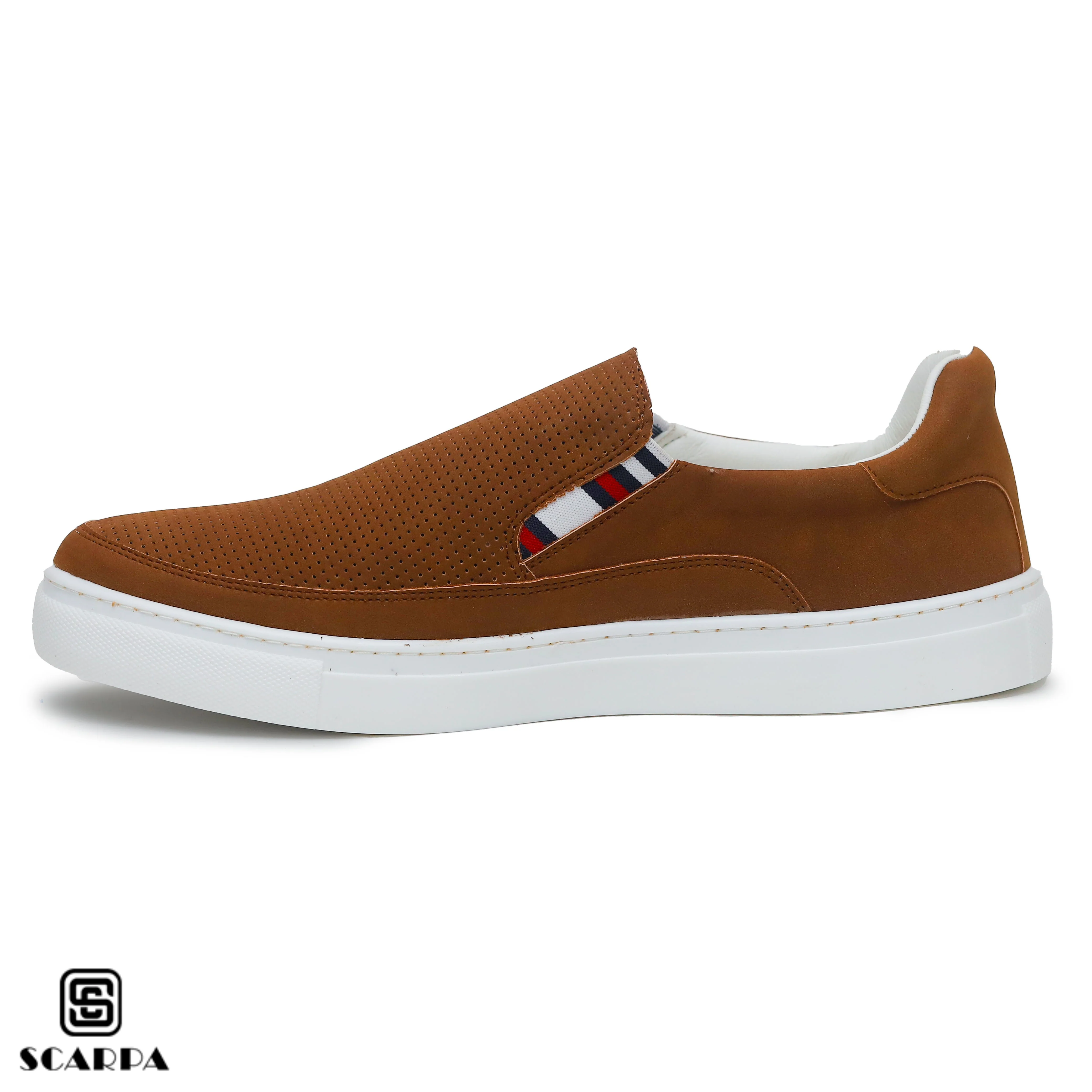 New comfartable Fashion Sneakers with HAVAN Color ,Scarpa Model V51 - Image 3