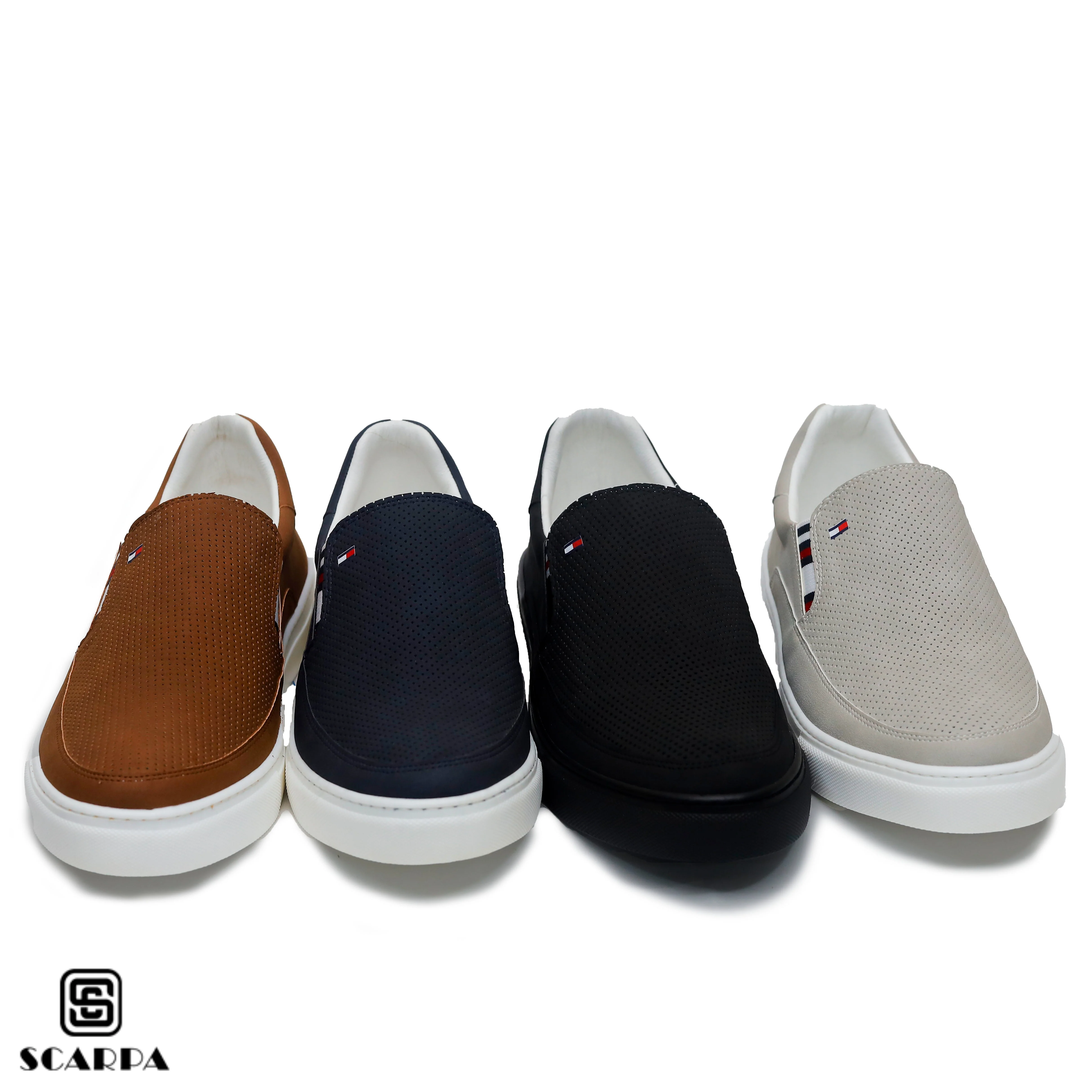 New comfartable Fashion Sneakers with HAVAN Color ,Scarpa Model V51 - Image 4