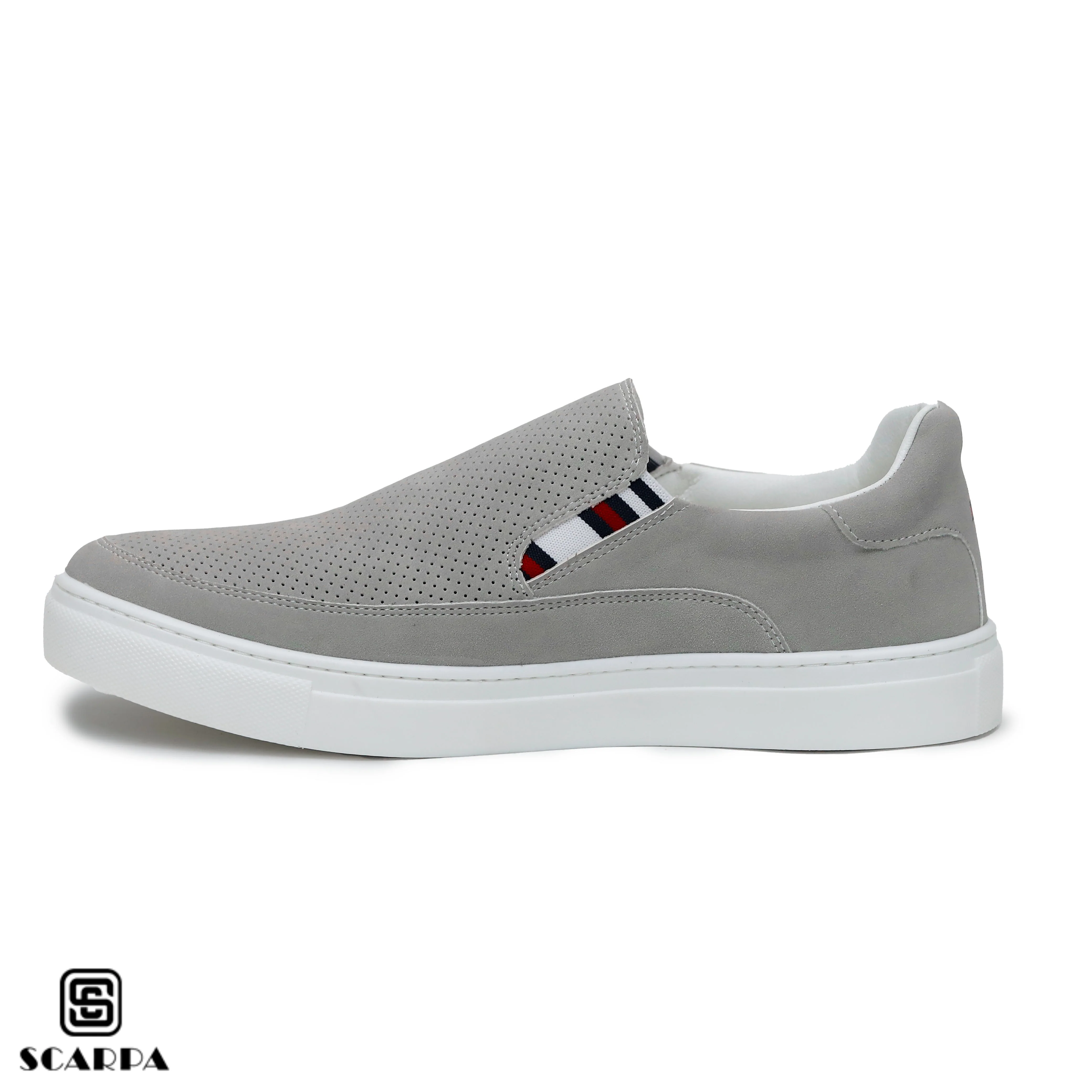 New comfartable Fashion Sneakers with L. BEIGE Color ,Scarpa Model V51 - Image 3