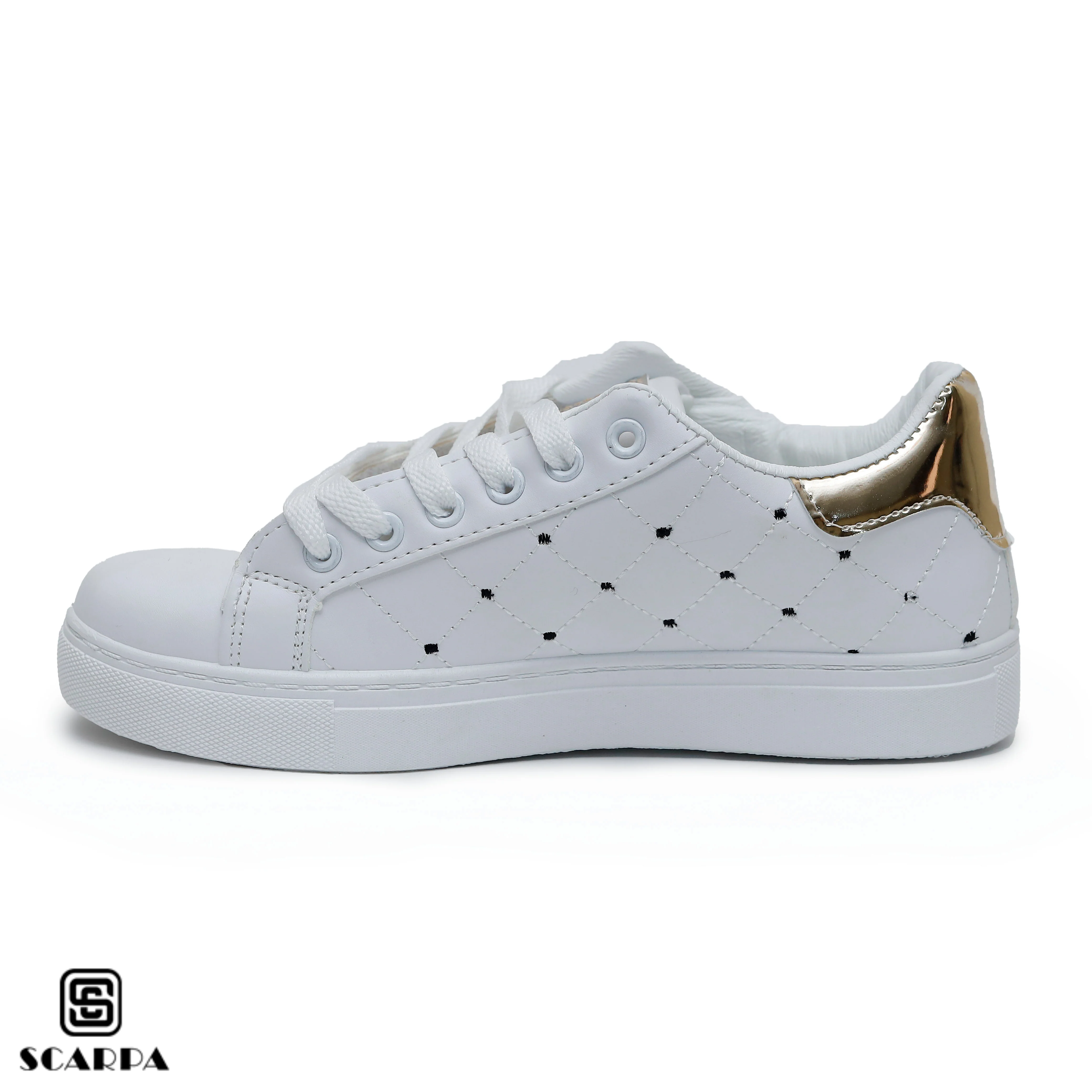 New comfartable Fashion Sneakers with WHITE Color ,Model H306 - Image 3